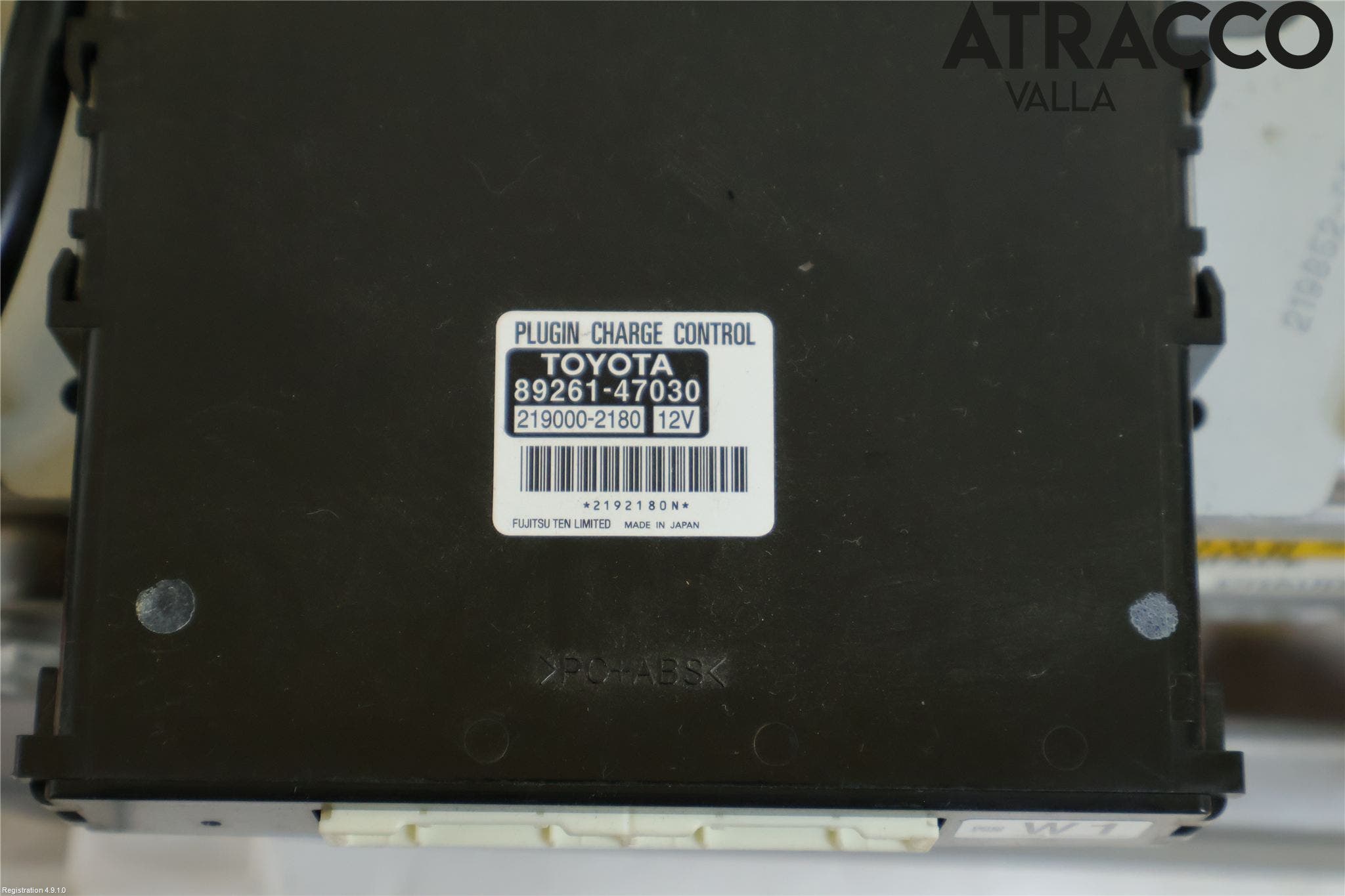 Toyota PRIUS ZVW30 09-20 Batteriladdare Högspänning