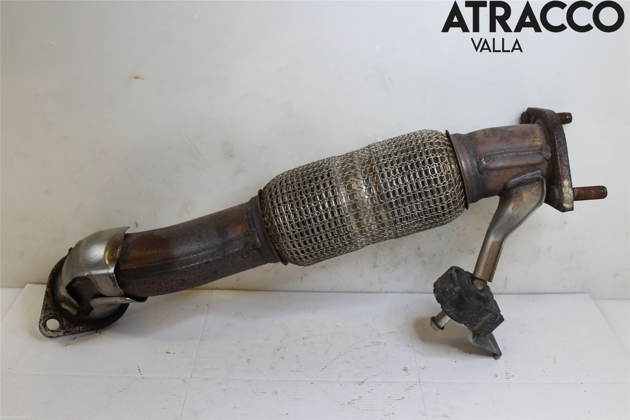 Hyundai TUCSON 05- Avgas Främre Rör