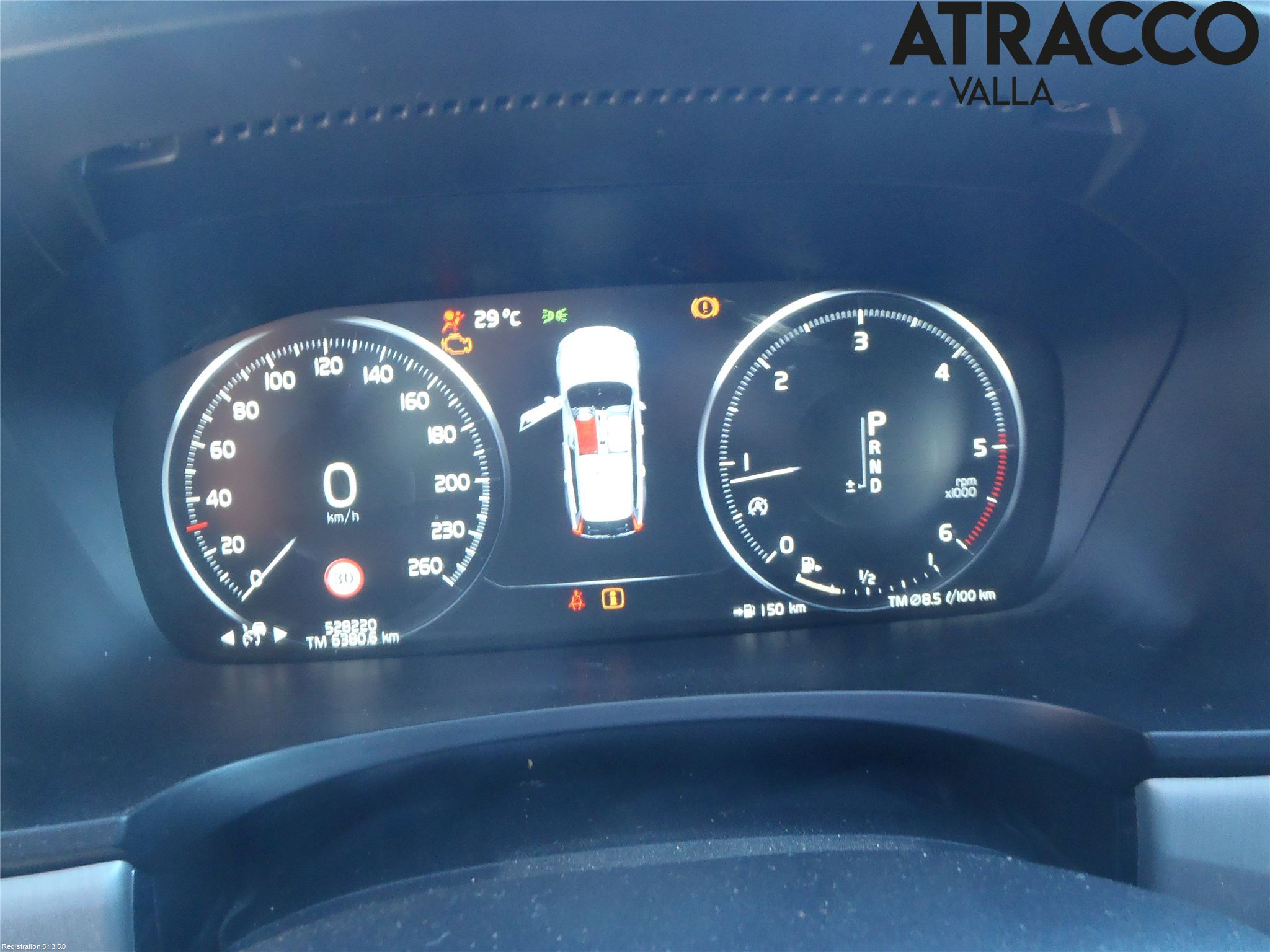 Volvo V90 17->> Instrument Komb
