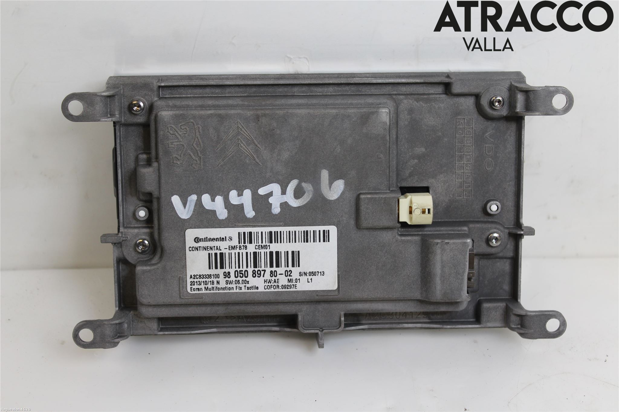 Citroen C4 PICASSO 14-18 Multifunktionsdisplay