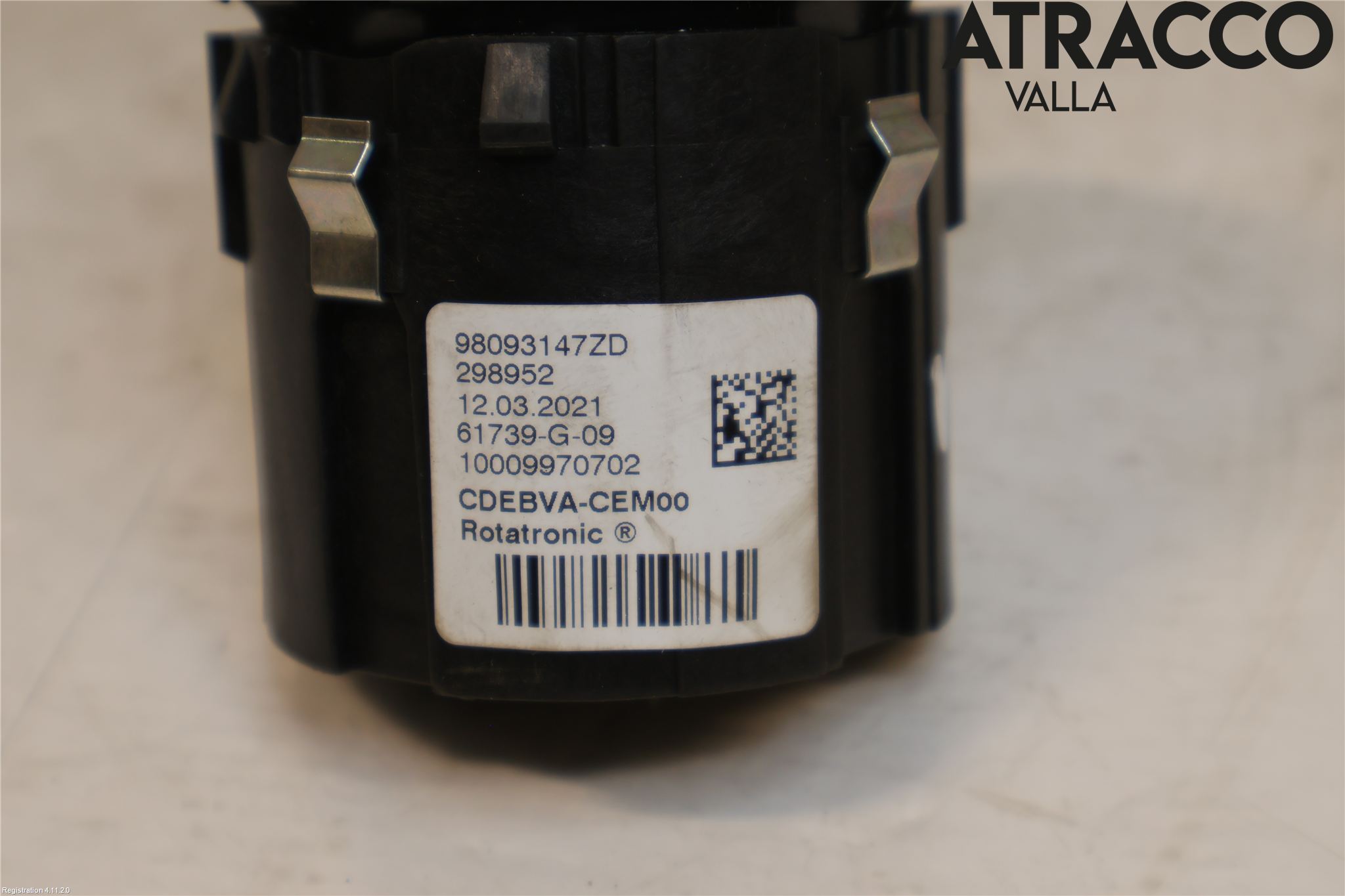 Peugeot EXPERT/E-EXPERT 17- Strömställare Växellåda