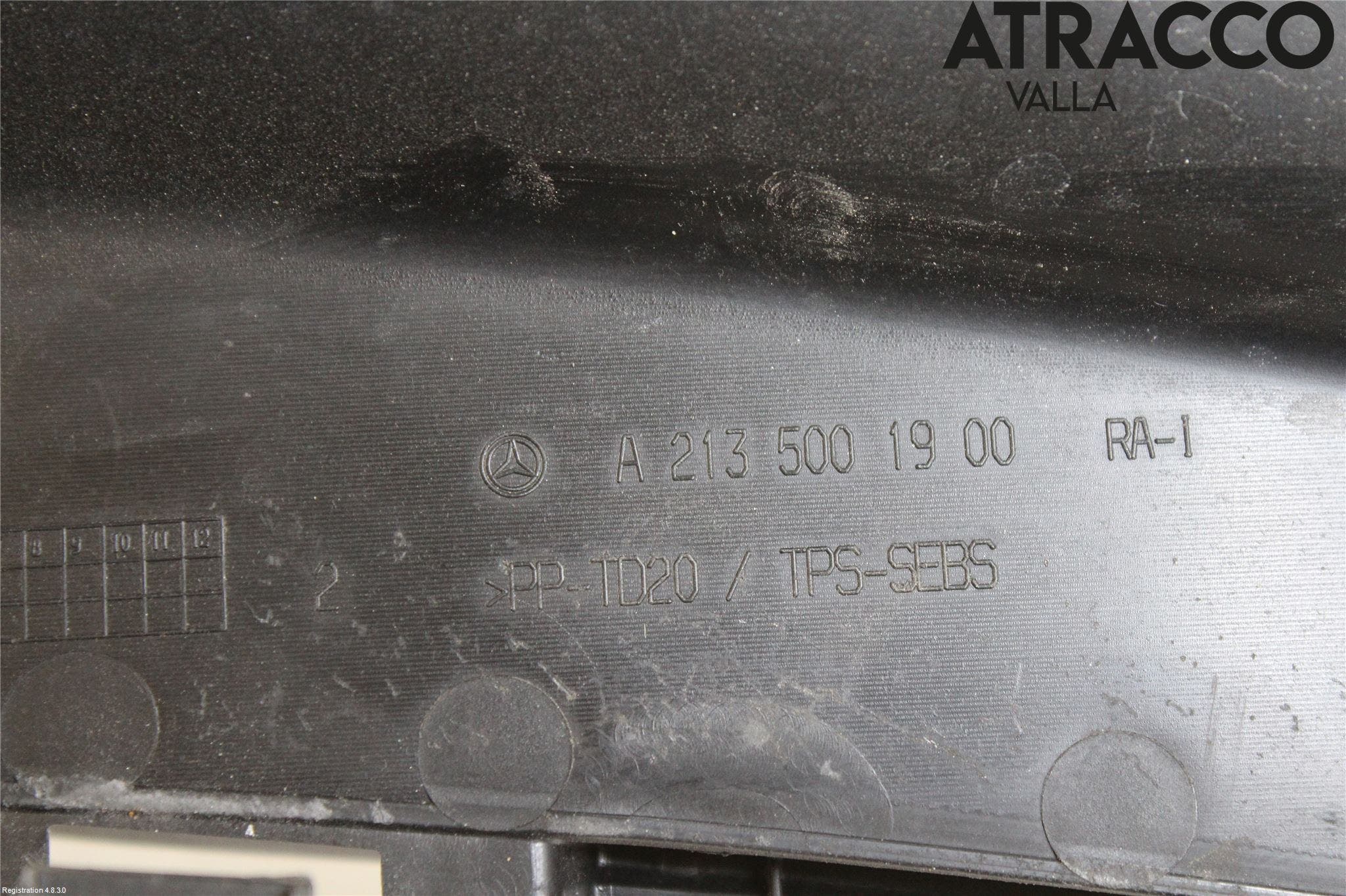 Mercedes-Benz MB E-KLASS (W213) 16-23 Deflektor Plåt-Plast Kylning