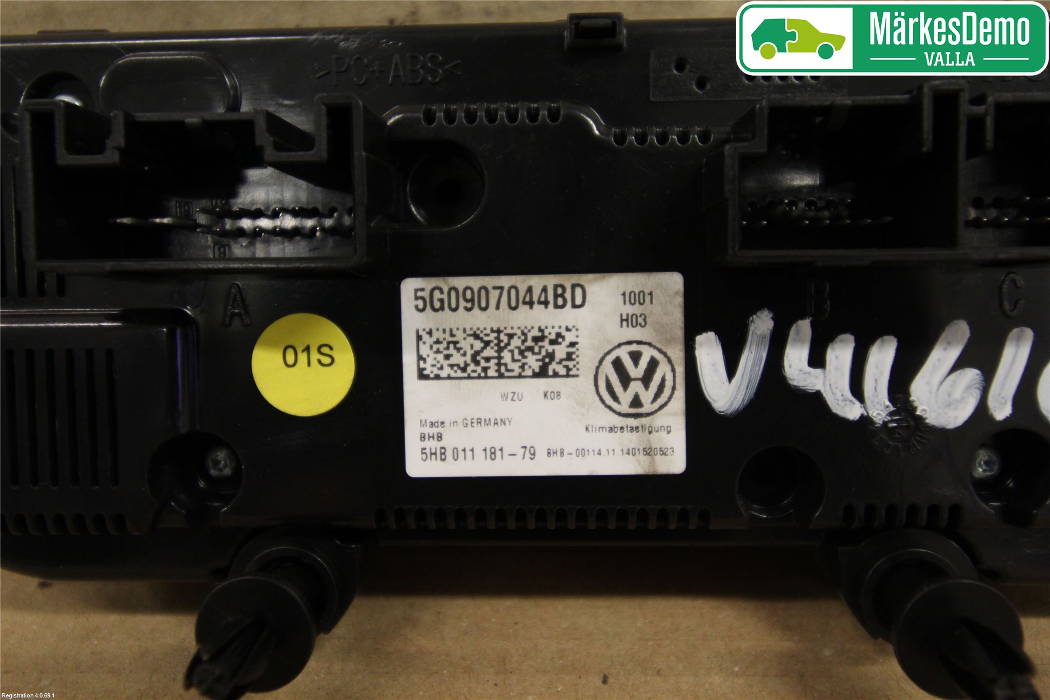 Volkswagen VW GOLF / E-GOLF VII 13-20 Ac Styrenhet Ac Manöveren