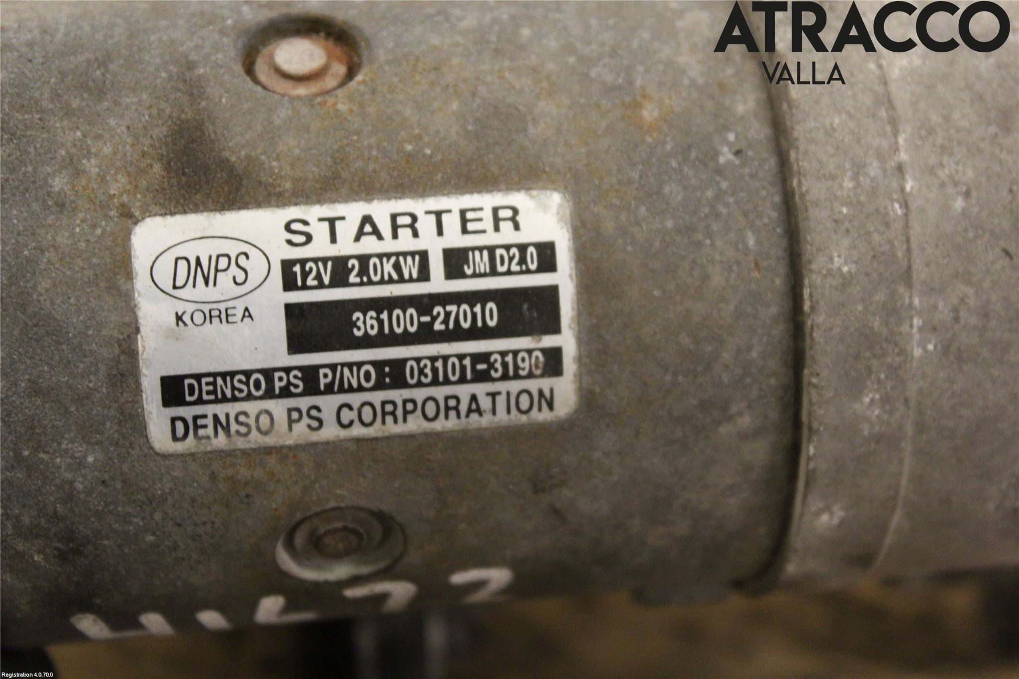 Hyundai SANTA FE  06-12 Startmotor Diesel