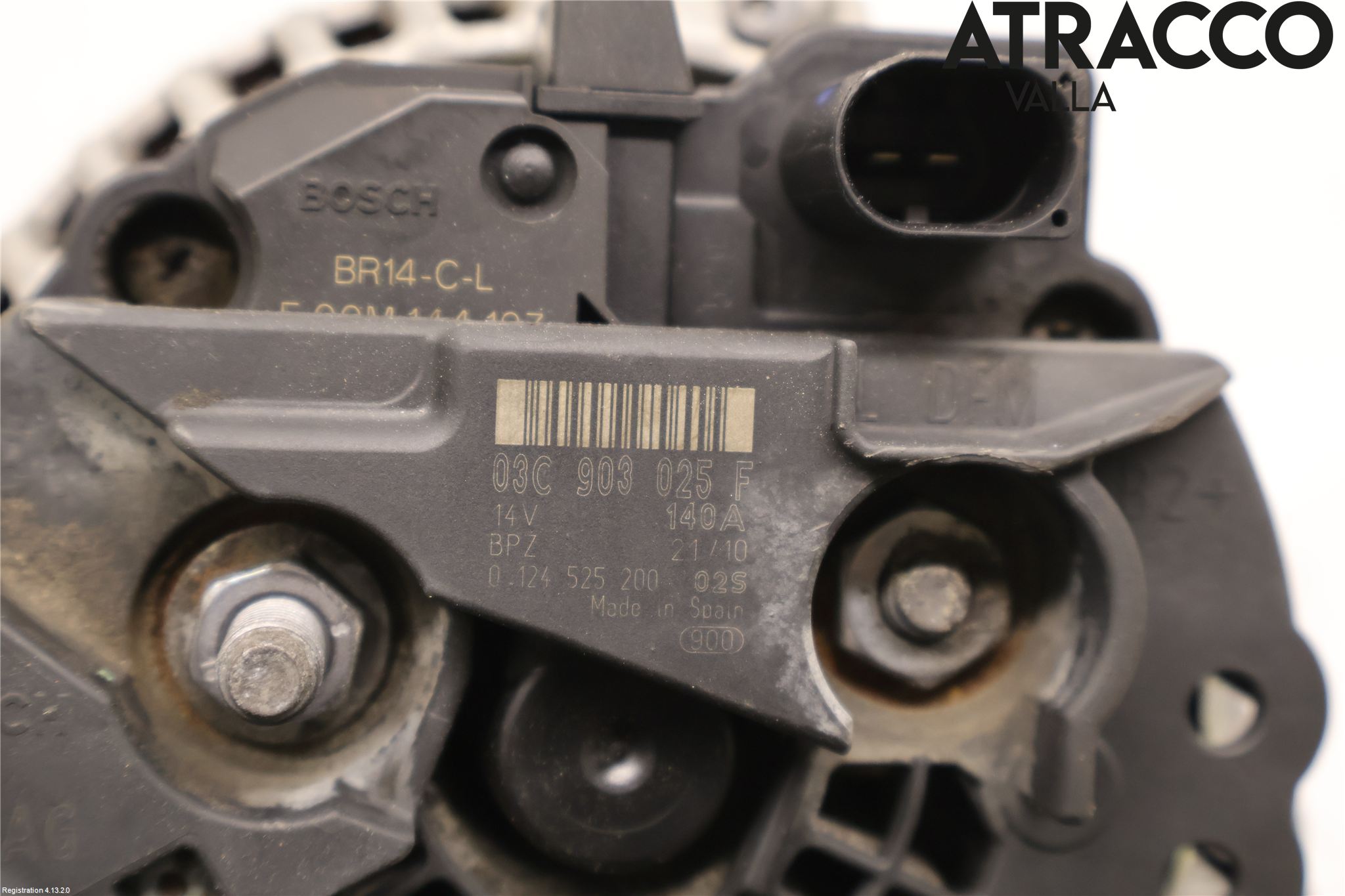 Audi A3/S3 05-13 Generator