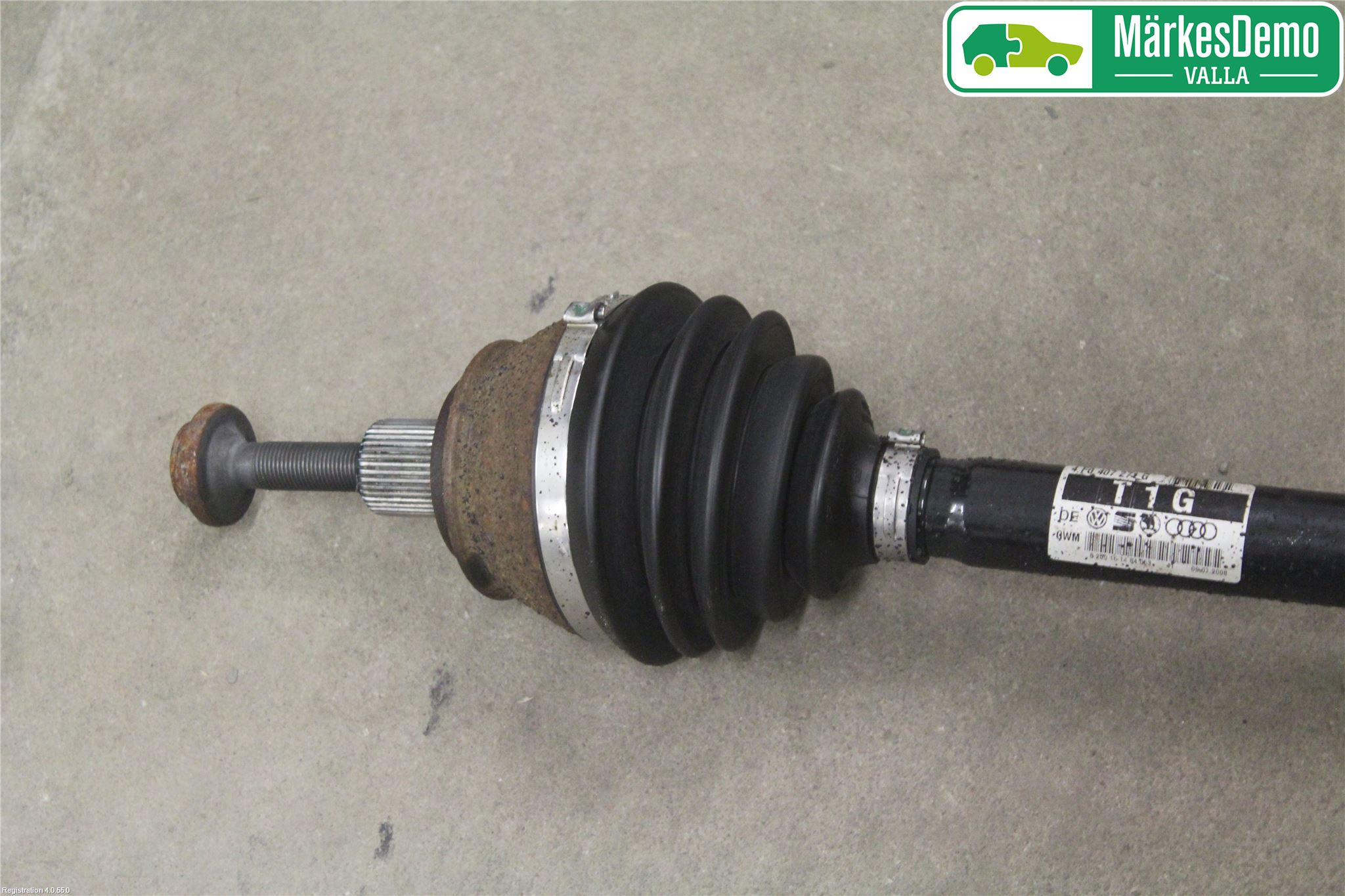 Audi A6/S6     05-11 Drivaxel Fram Vänster