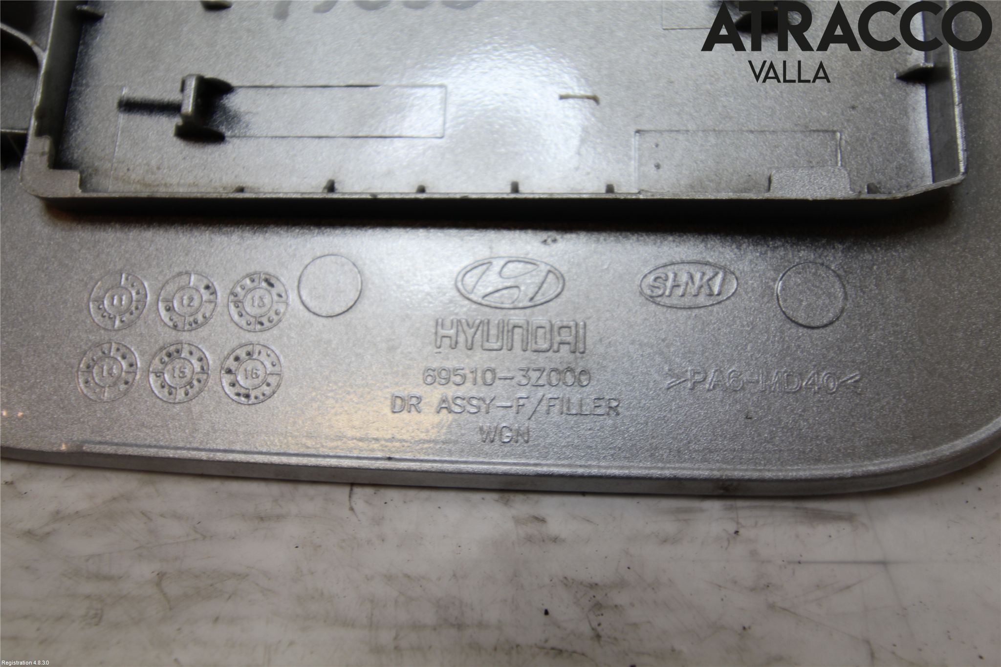 Hyundai i40 16-18 Tanklucka