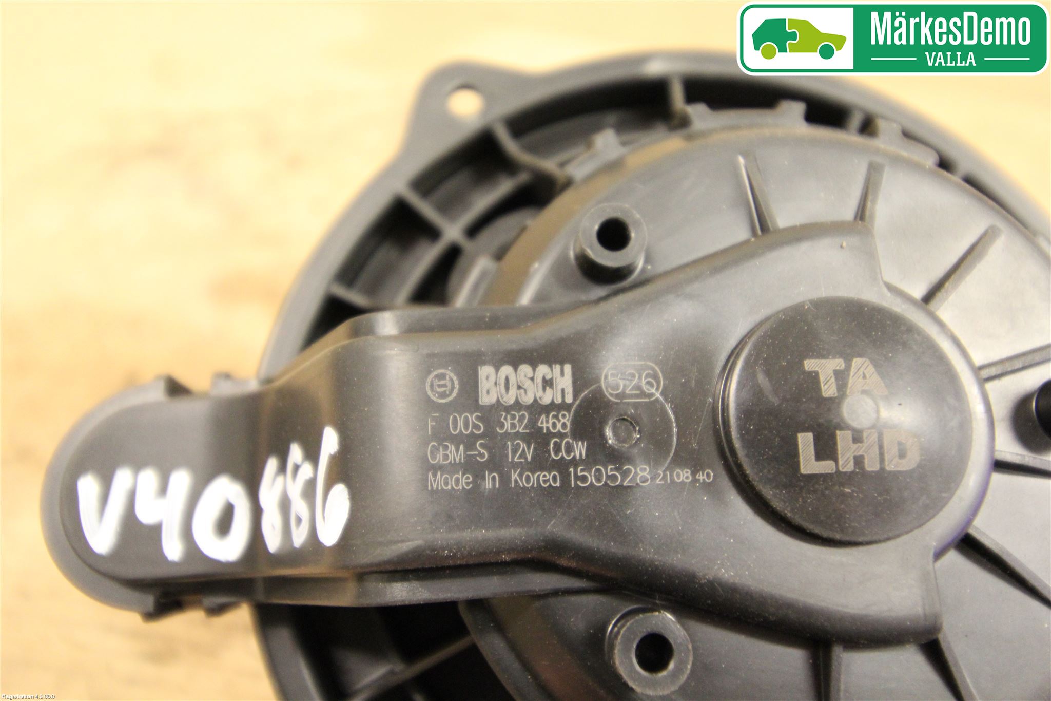 Kia PICANTO 12-17 Ac Värmefläkt