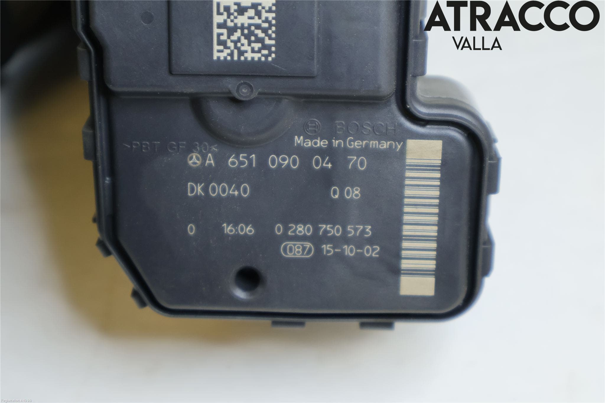 Mercedes-Benz MB C-KLASS (W205) 14-21 Injspjällhus