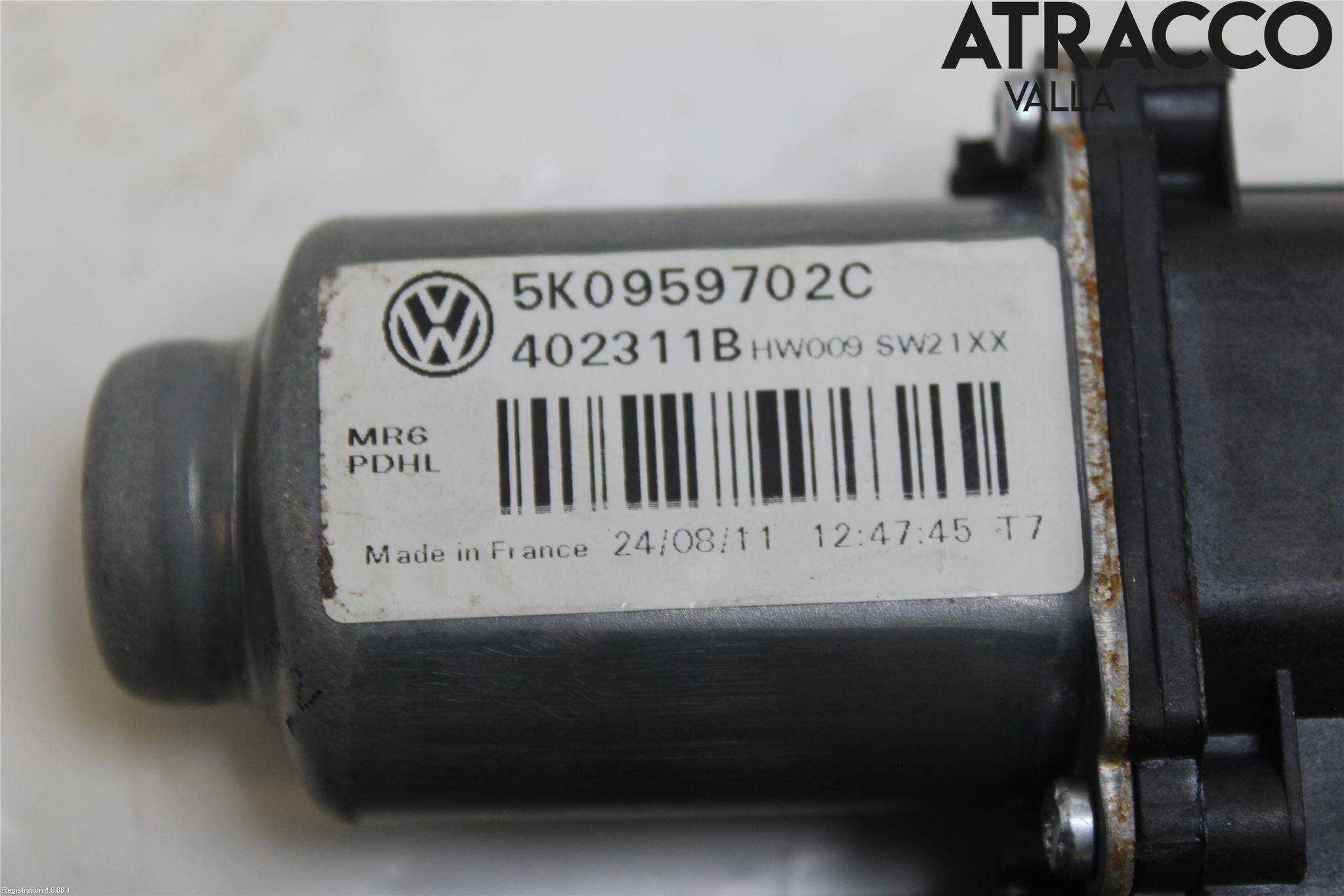 Volkswagen VW GOLF VI 09-13 Fönsterhissmotor
