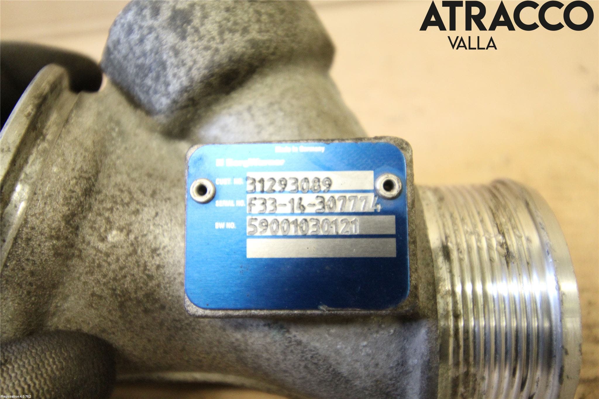 Volvo V60 14-18 Laddluft-Intercoolerrör