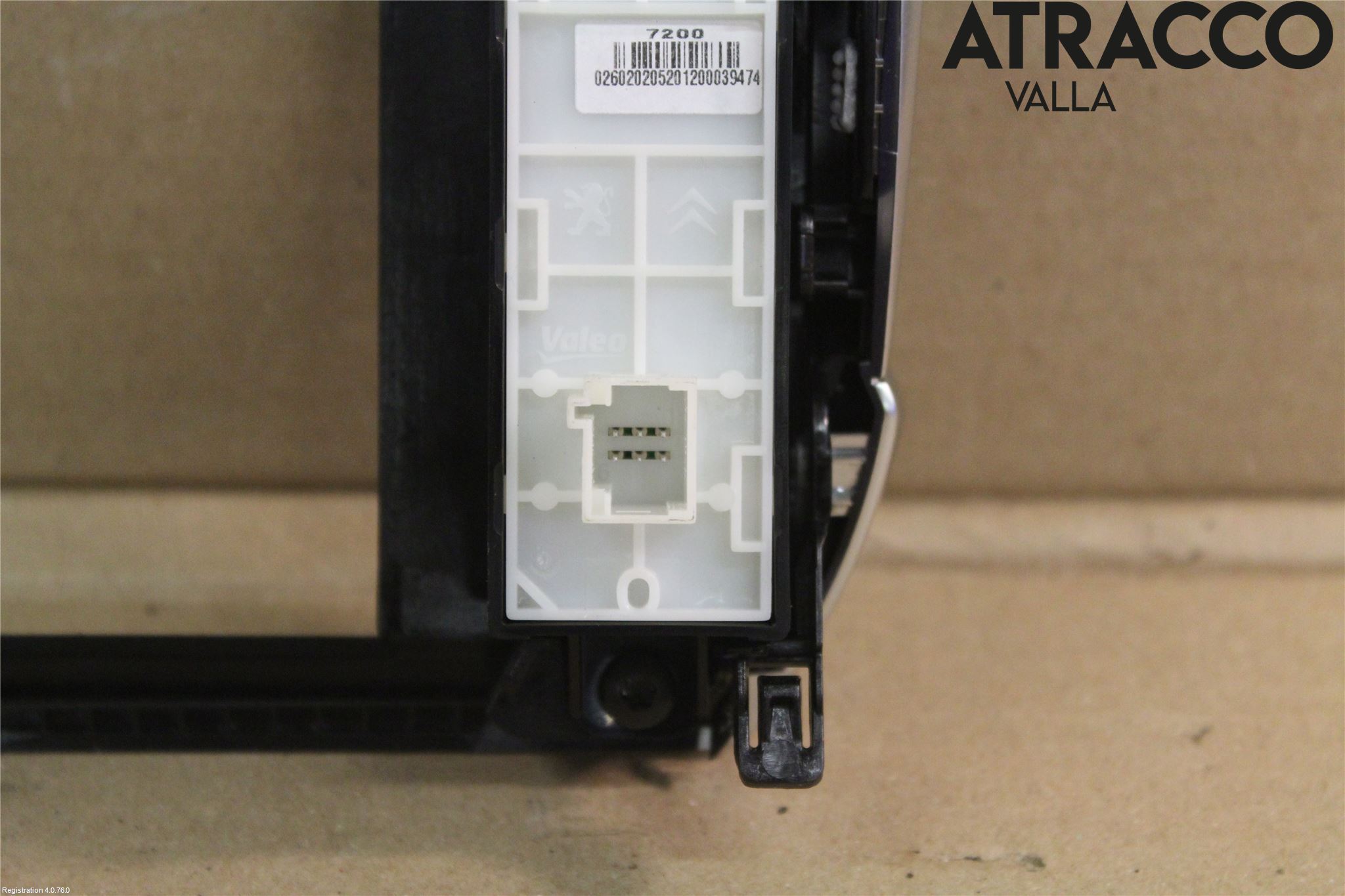 Peugeot 208 12-15 Strömställare Färddator