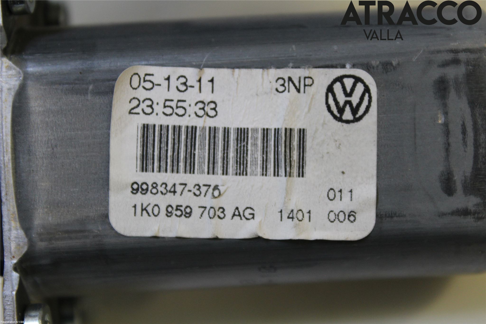 Volkswagen VW GOLF VI 09-13 Fönsterhissmotor