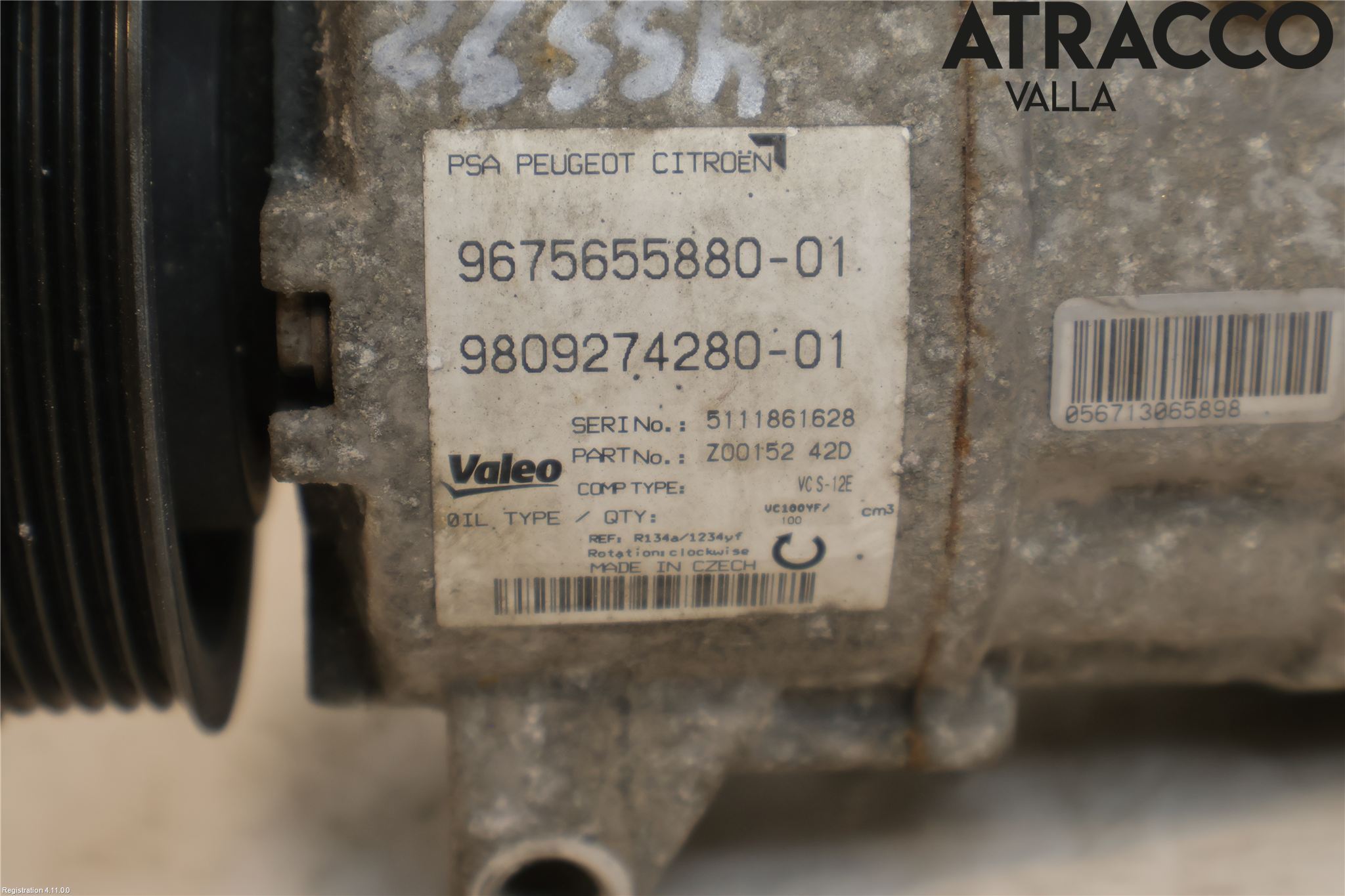 Peugeot 308 14-21 Ac Kompressor