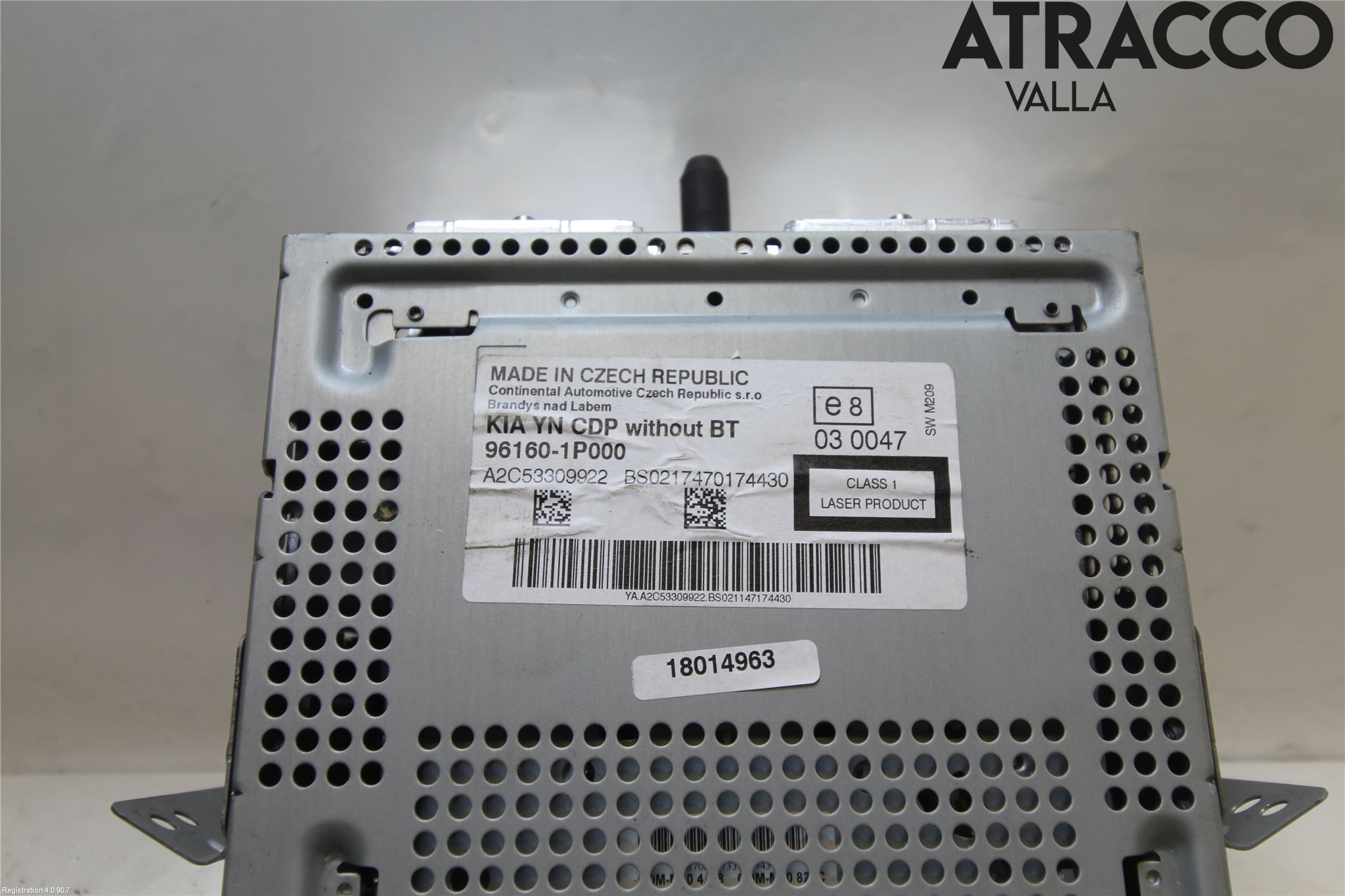 Kia VENGA 10-19 Cd Radio - Multimediapanel
