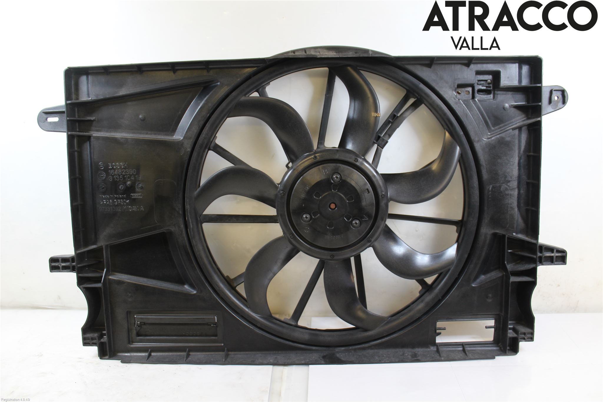 Opel ASTRA K 16-22 Kylfläkt El