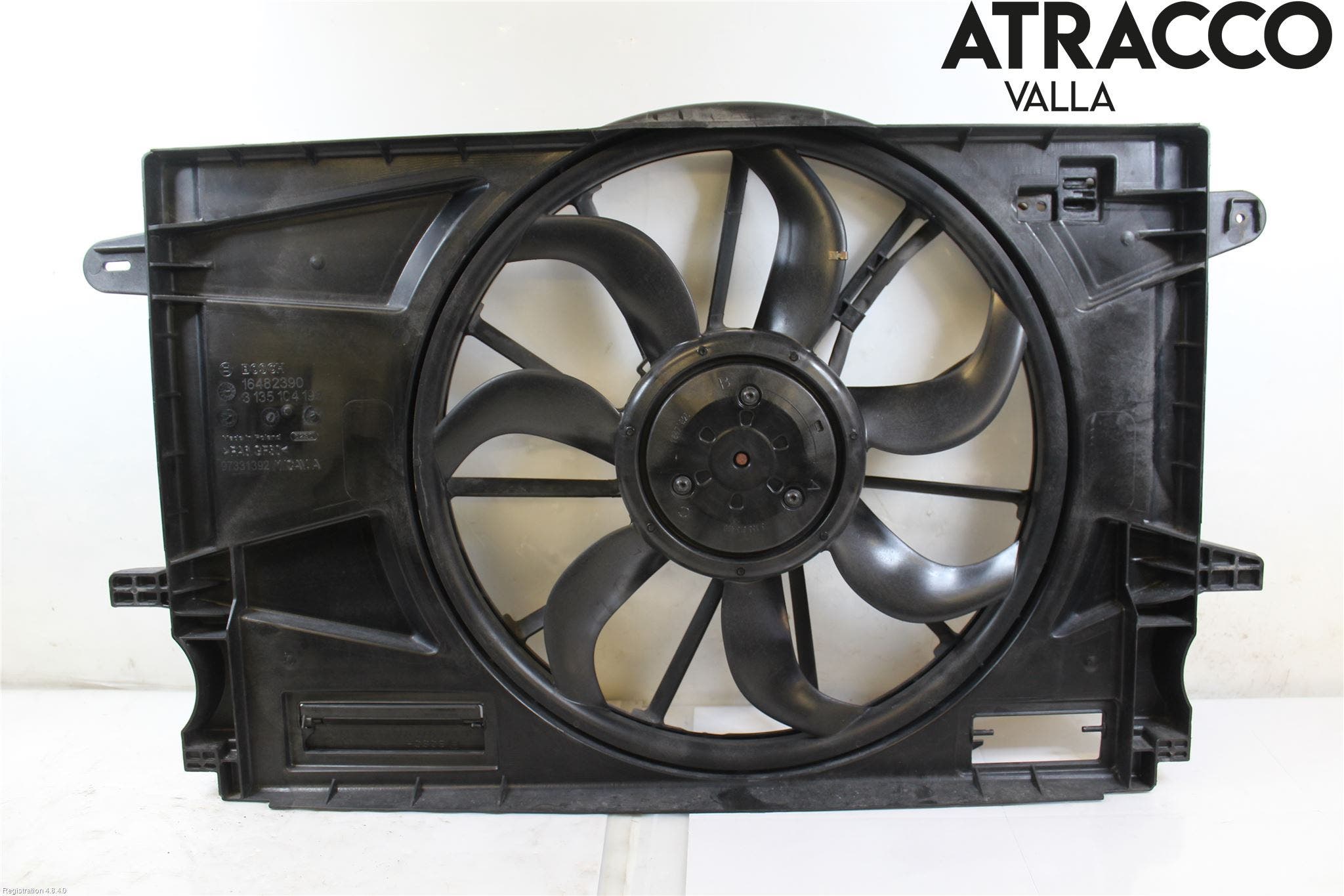 Opel ASTRA K 16-22 Kylfläkt El