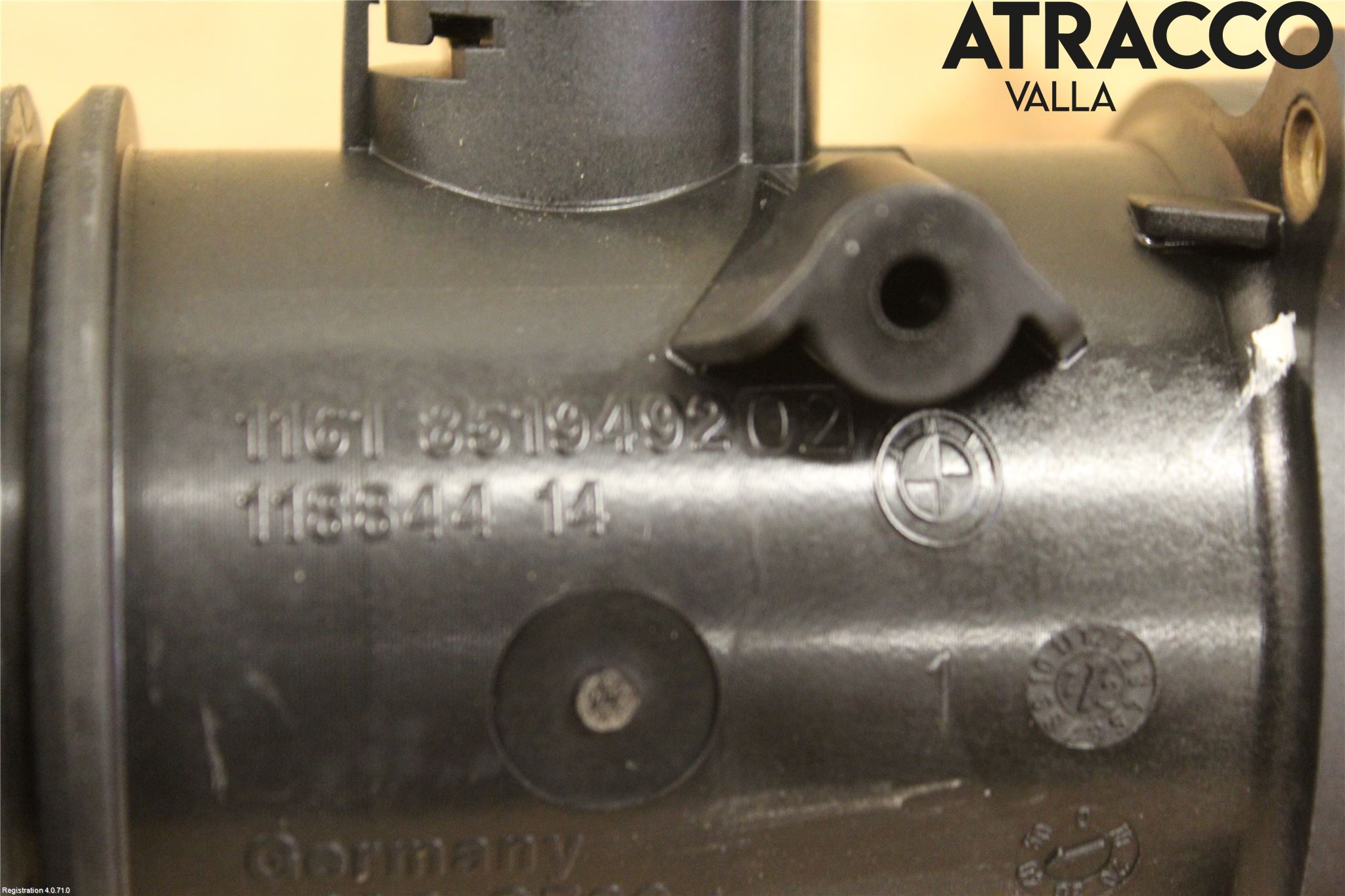 BMW 3 F30/F31/F80 12-19 Laddluft-Intercoolerrör