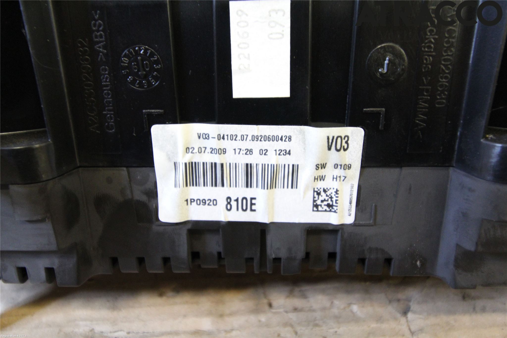 Seat ALTEA Instrument Komb