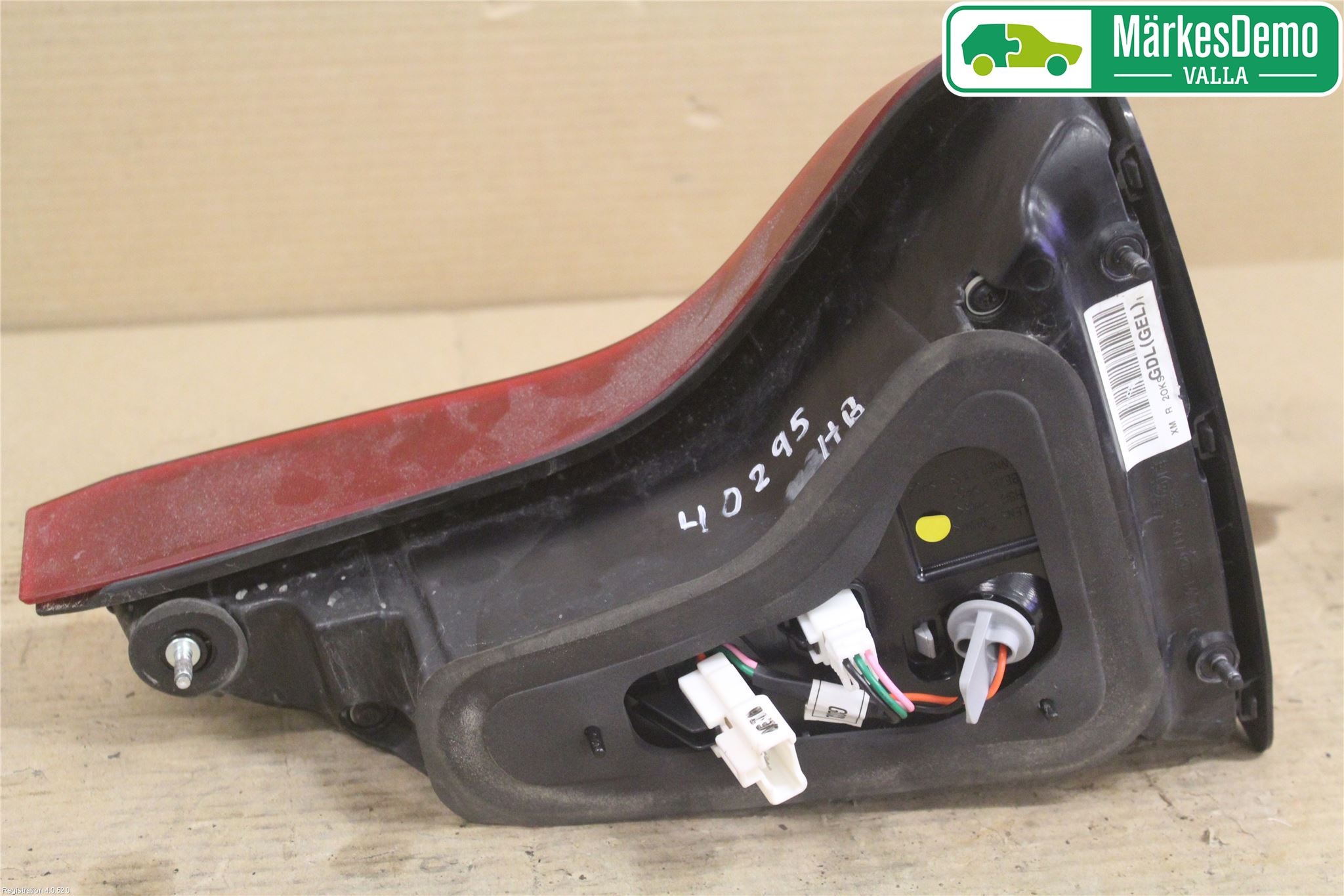 Kia SORENTO 10-14 Bakljus Lucka Hö