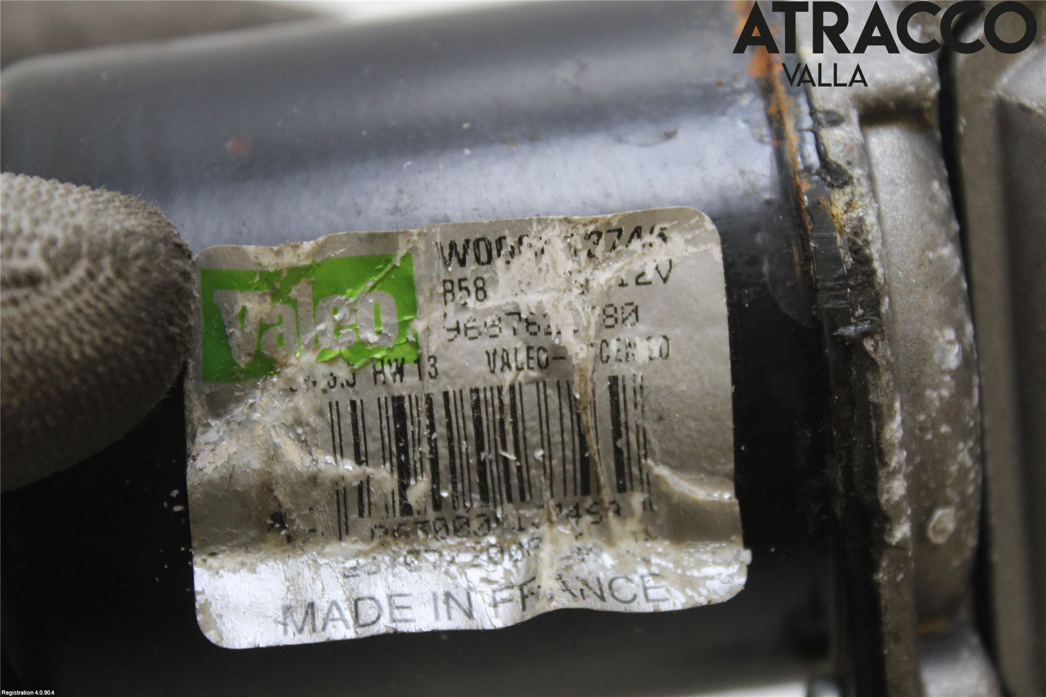 Citroen C4 PICASSO 06-13 Torkarmotor Vindruta