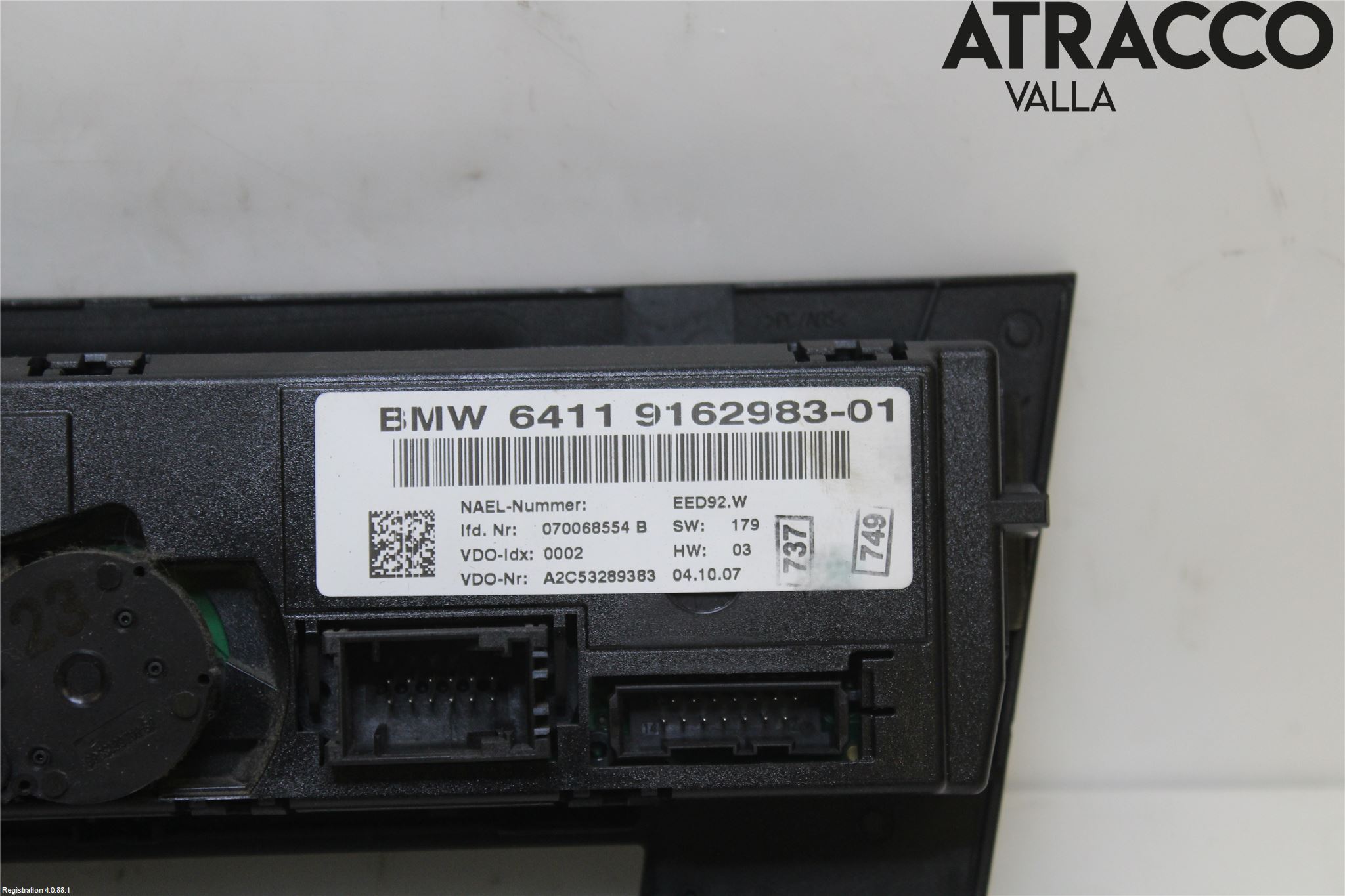 BMW 3 E90/91 SED/TOU 05-12 Ac Styrenhet Ac Manöveren