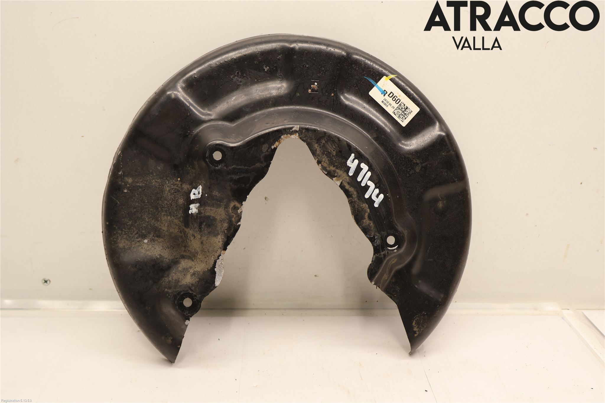 Kia NIRO (DE) 17-22 Bromssköld Bak