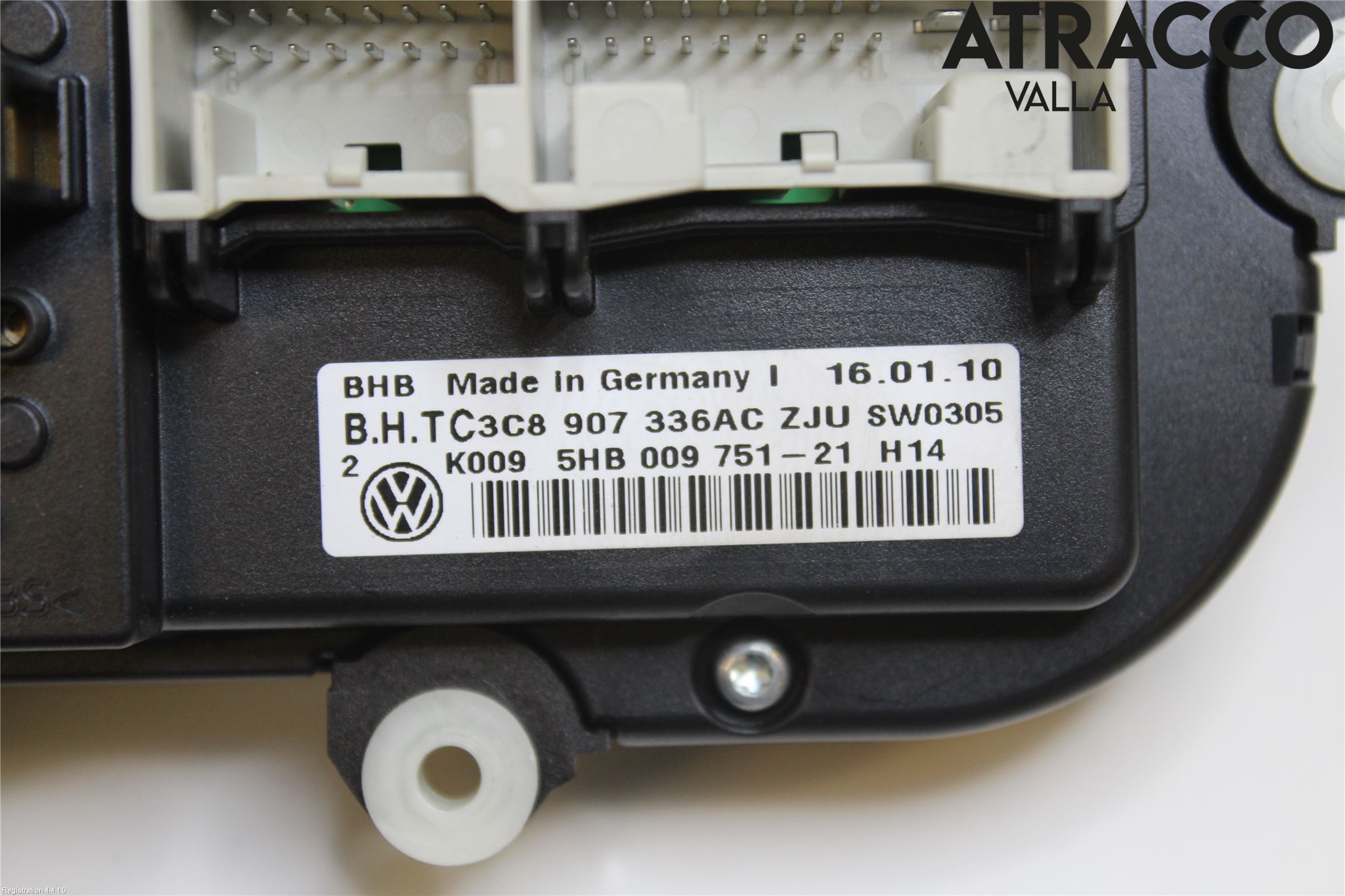 Volkswagen VW GOLF VI 09-13 Ac Styrenhet Ac Manöveren