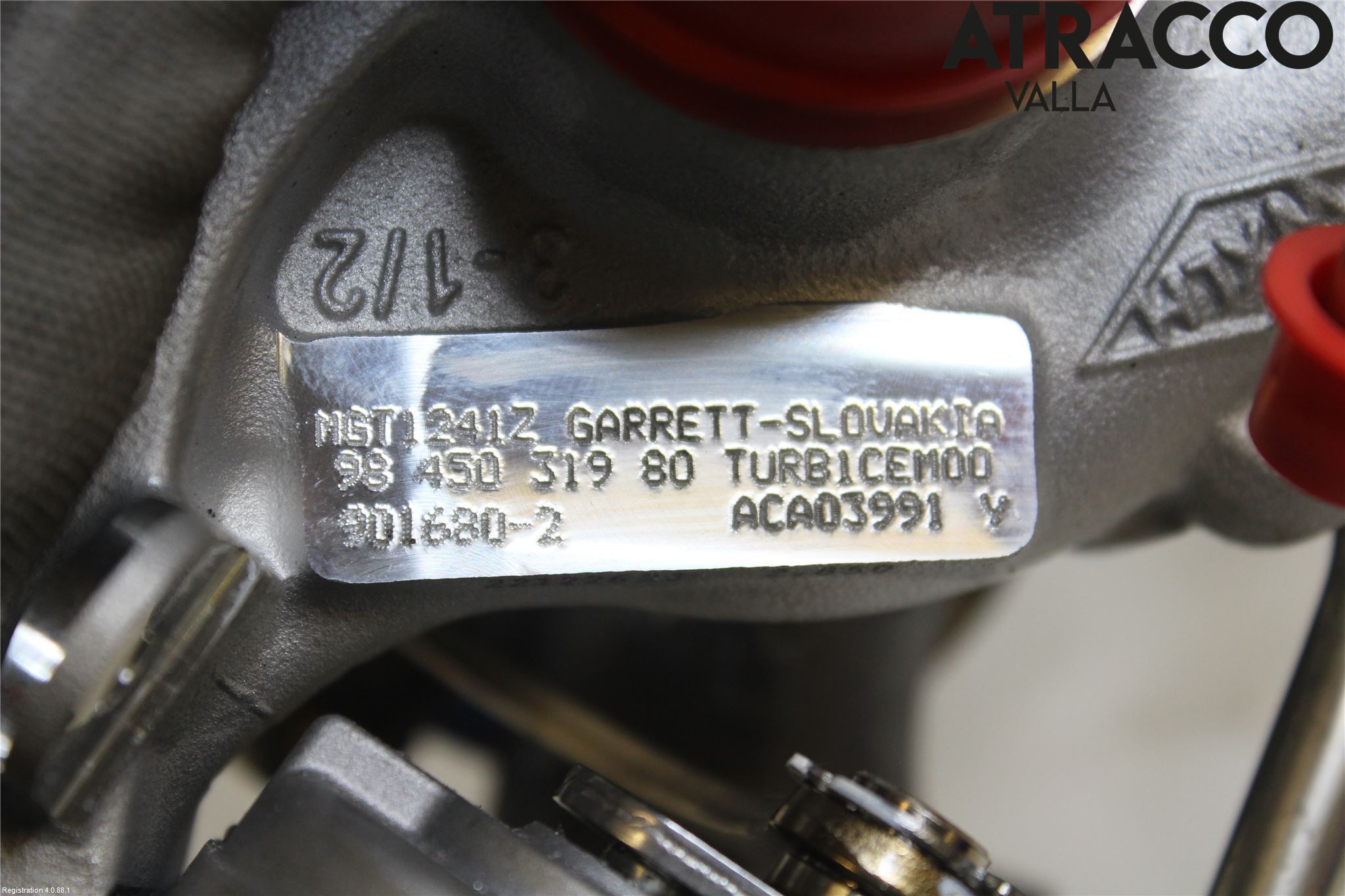 Peugeot 308/E-308 21- Turboaggregat