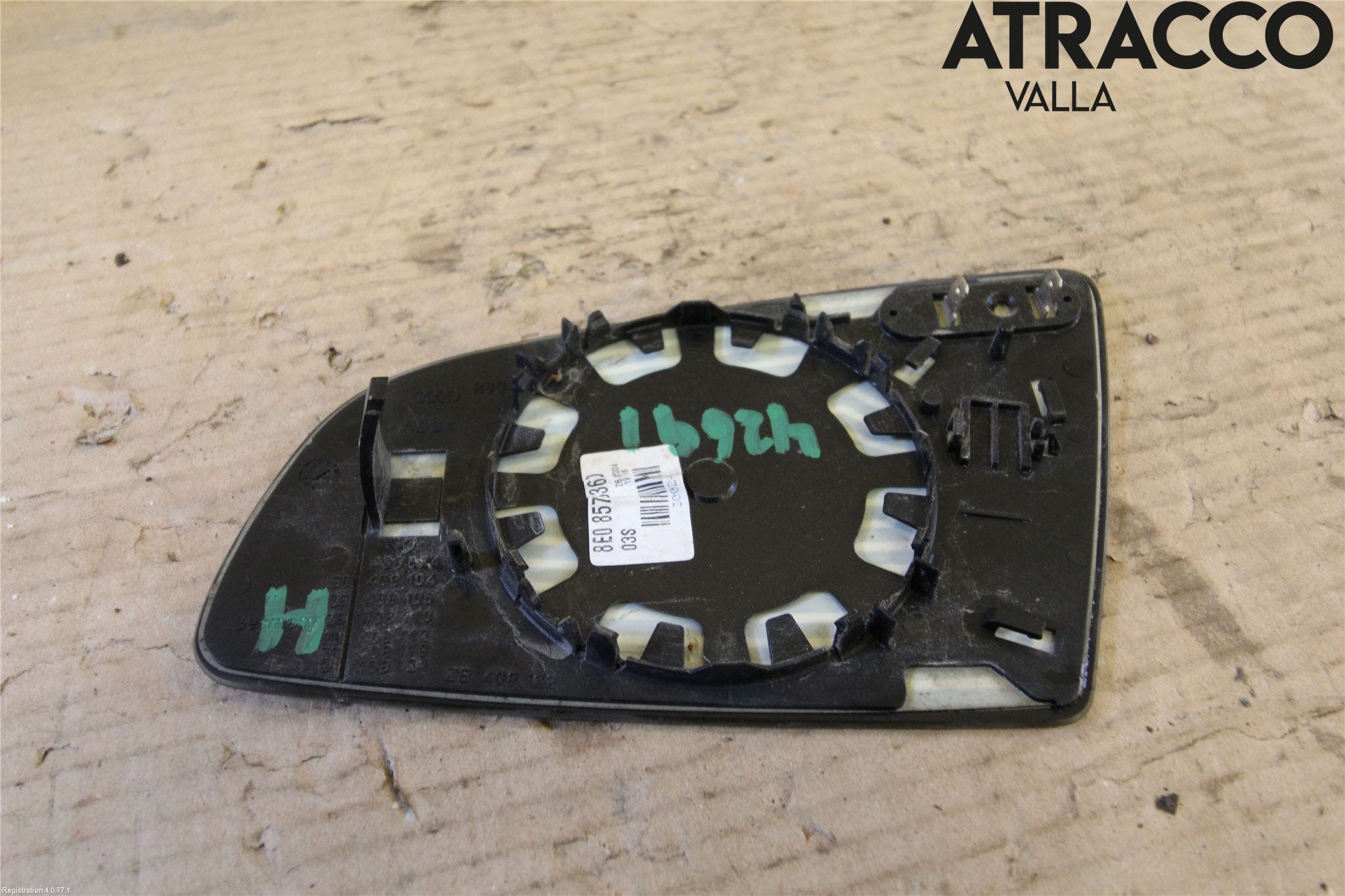 Audi A3/S3     04-05 Spegelglas Hö