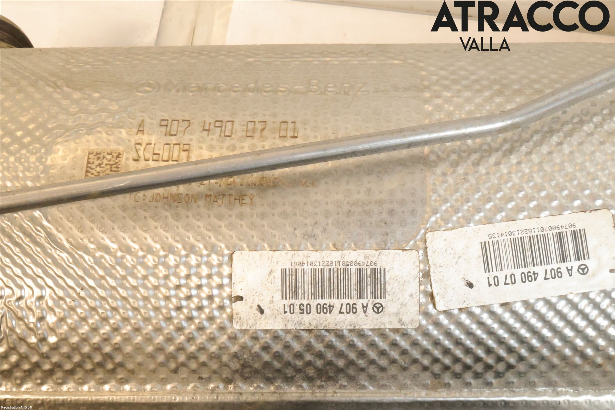 Mercedes-Benz MB SPRINTER (W907/W910) 19- Avgas Partikelfilter