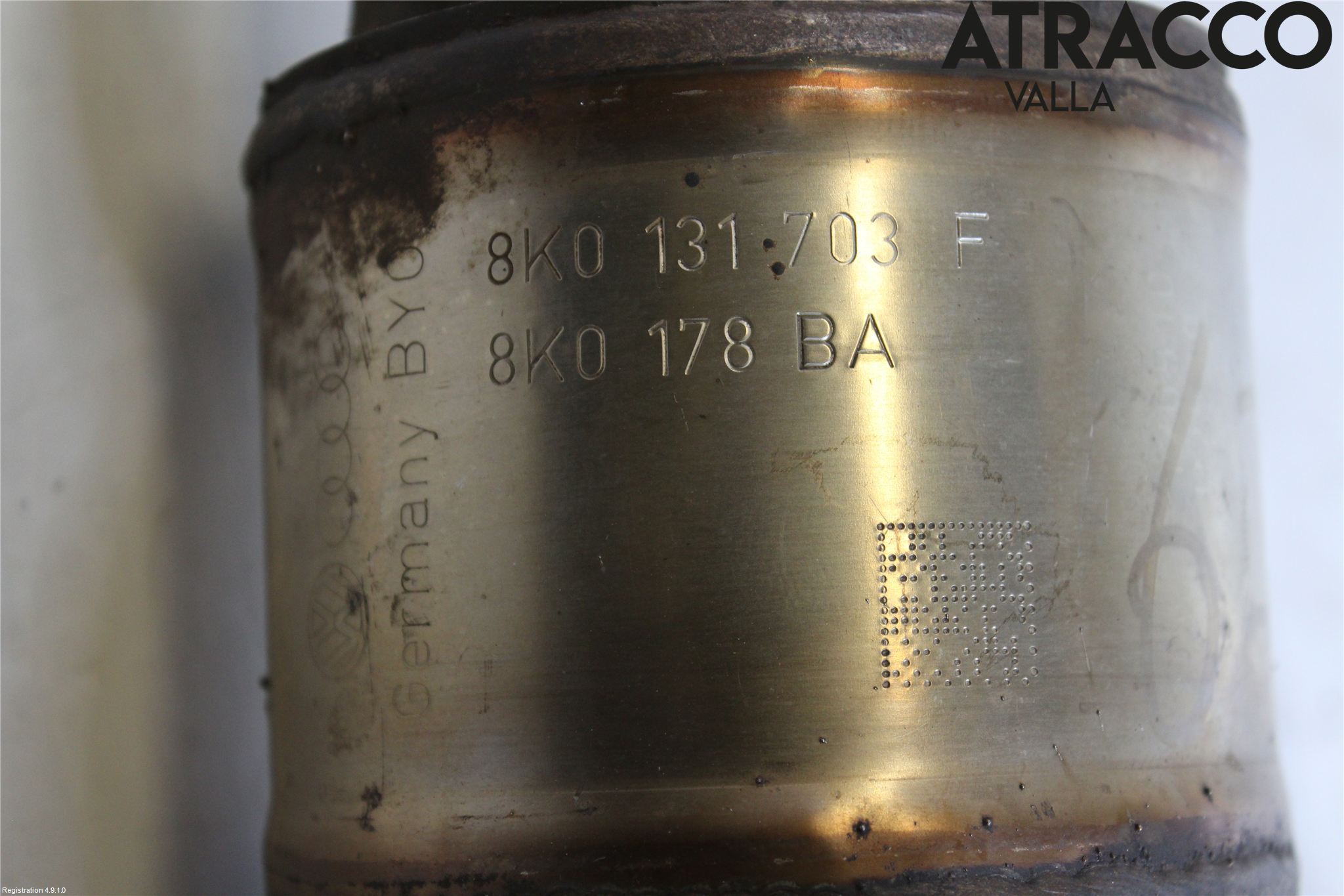 Audi A4 ALLROAD 09-16 Avgas Partikelfilter