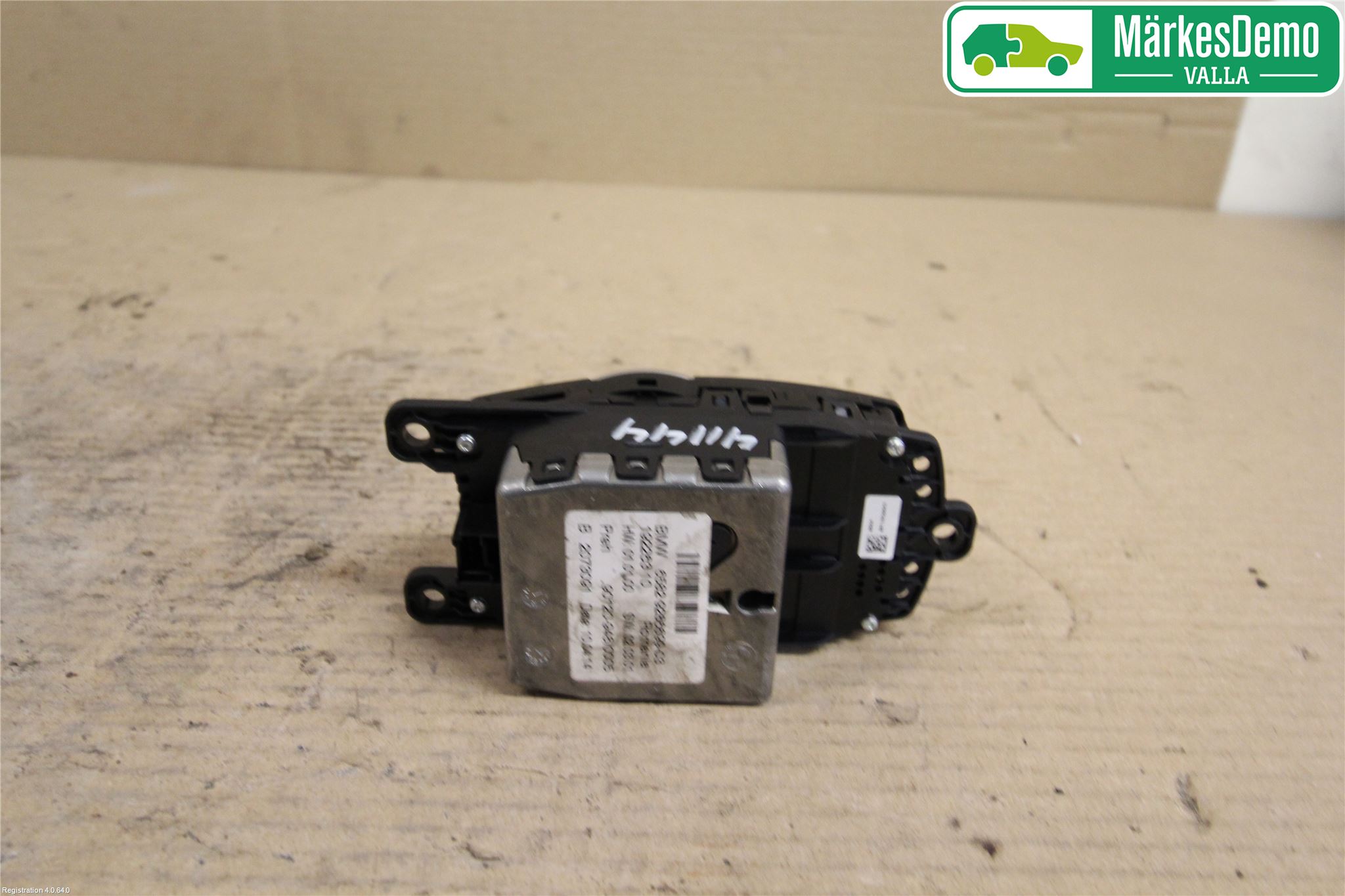 BMW 5 F10/F11/F18 09-17 Strömställare Färddator