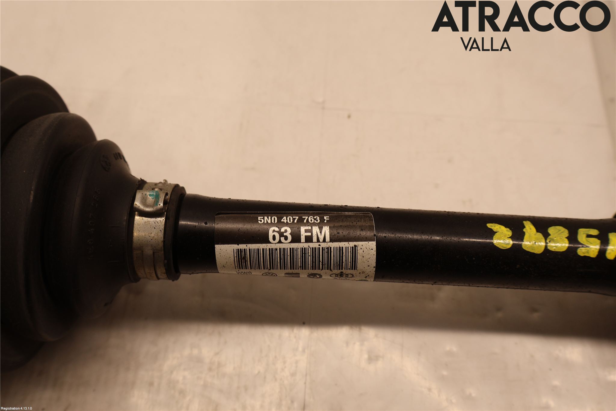 Volkswagen VW TIGUAN 07-16 Drivaxel Fram Vänster
