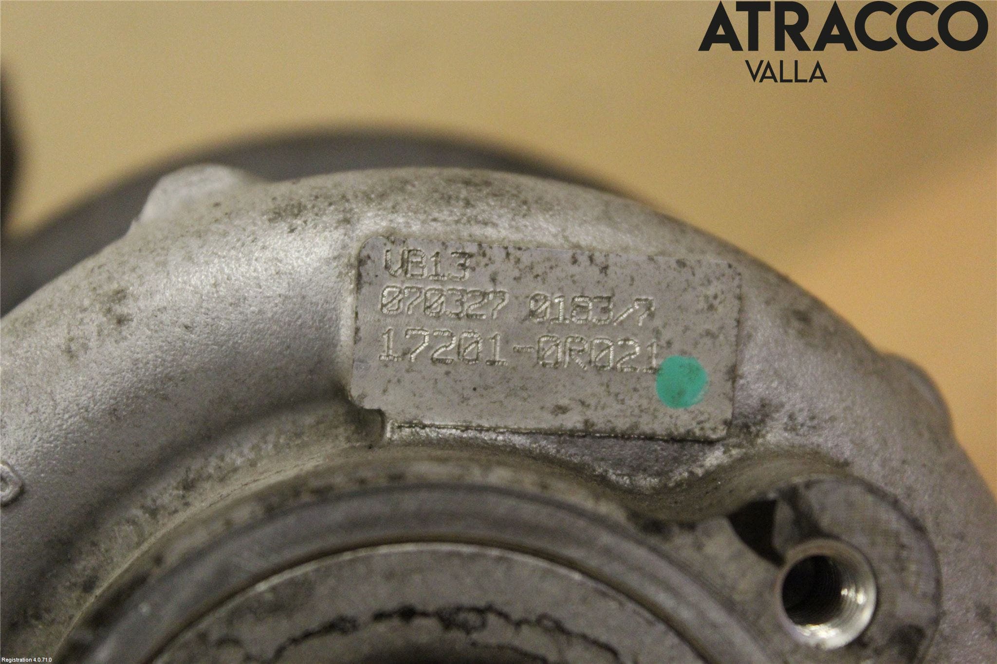 Toyota COROLLA VERSO 04-07 Turboaggregat