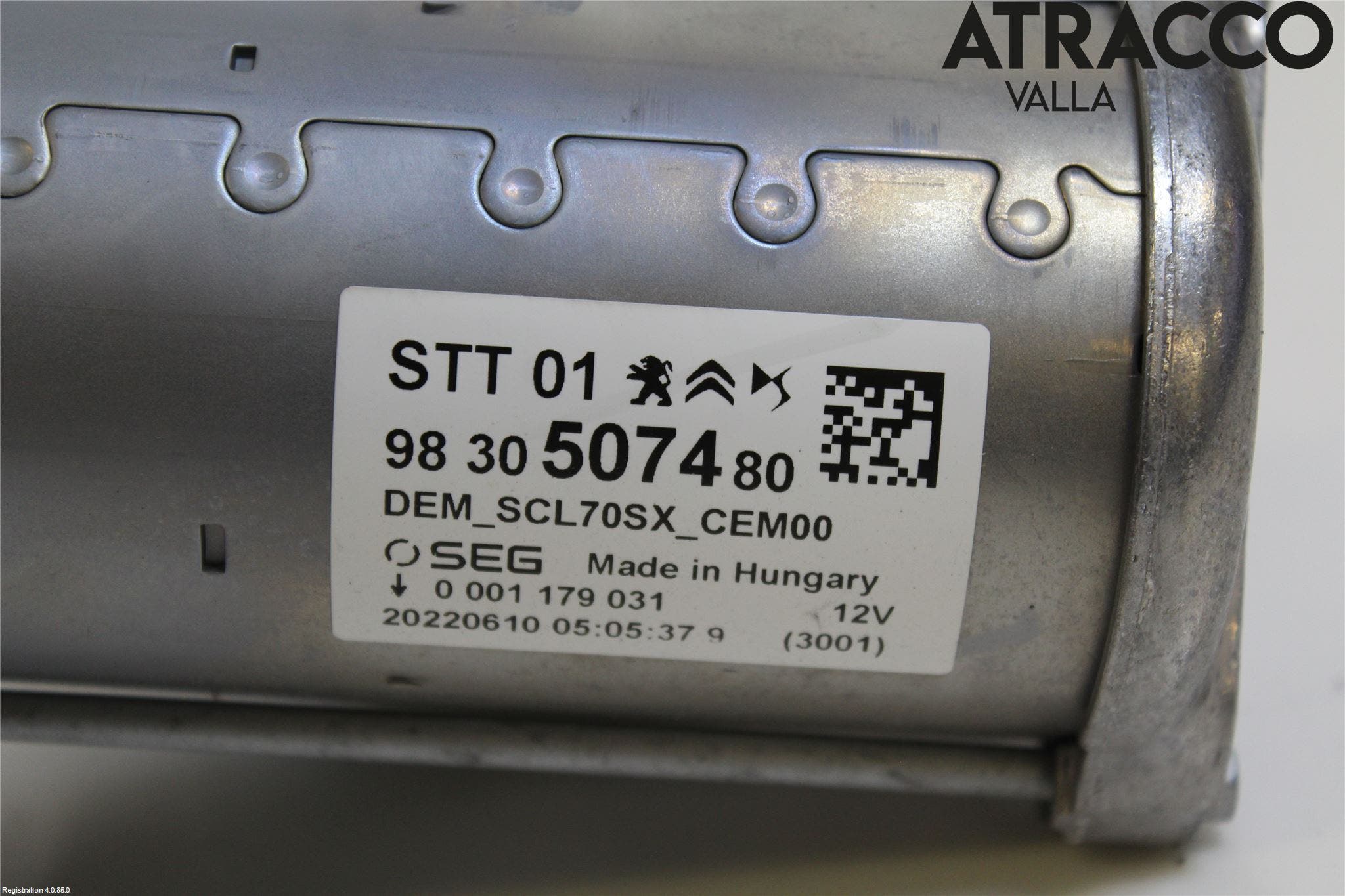 Peugeot 2008/E-2008 20- Startmotor