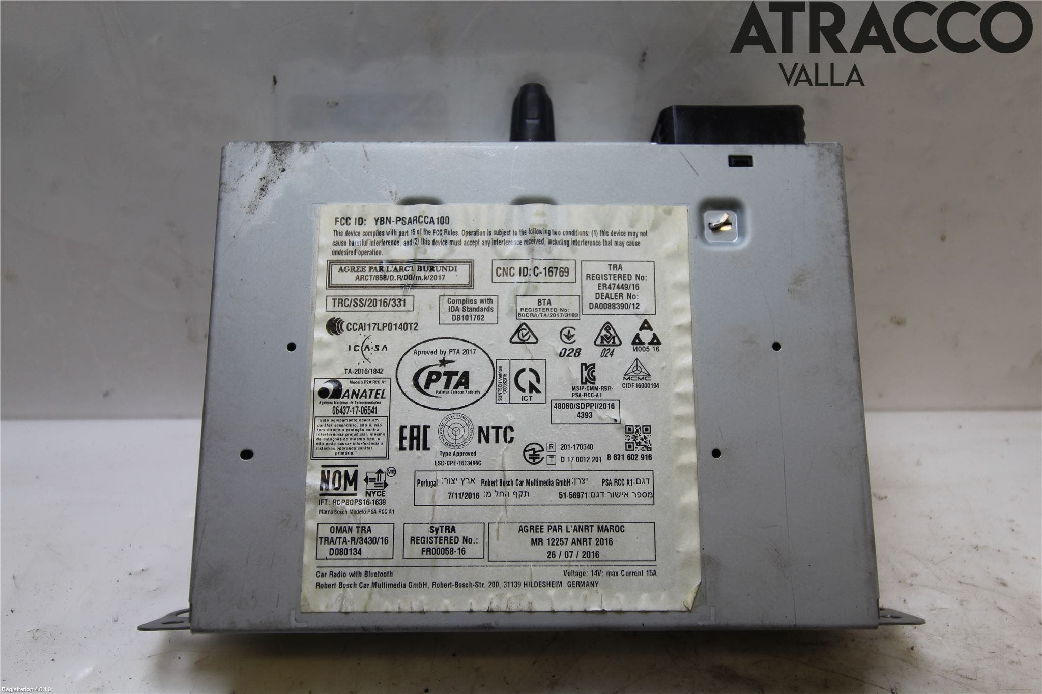 Peugeot PEUGOT 208 16-19 Radio