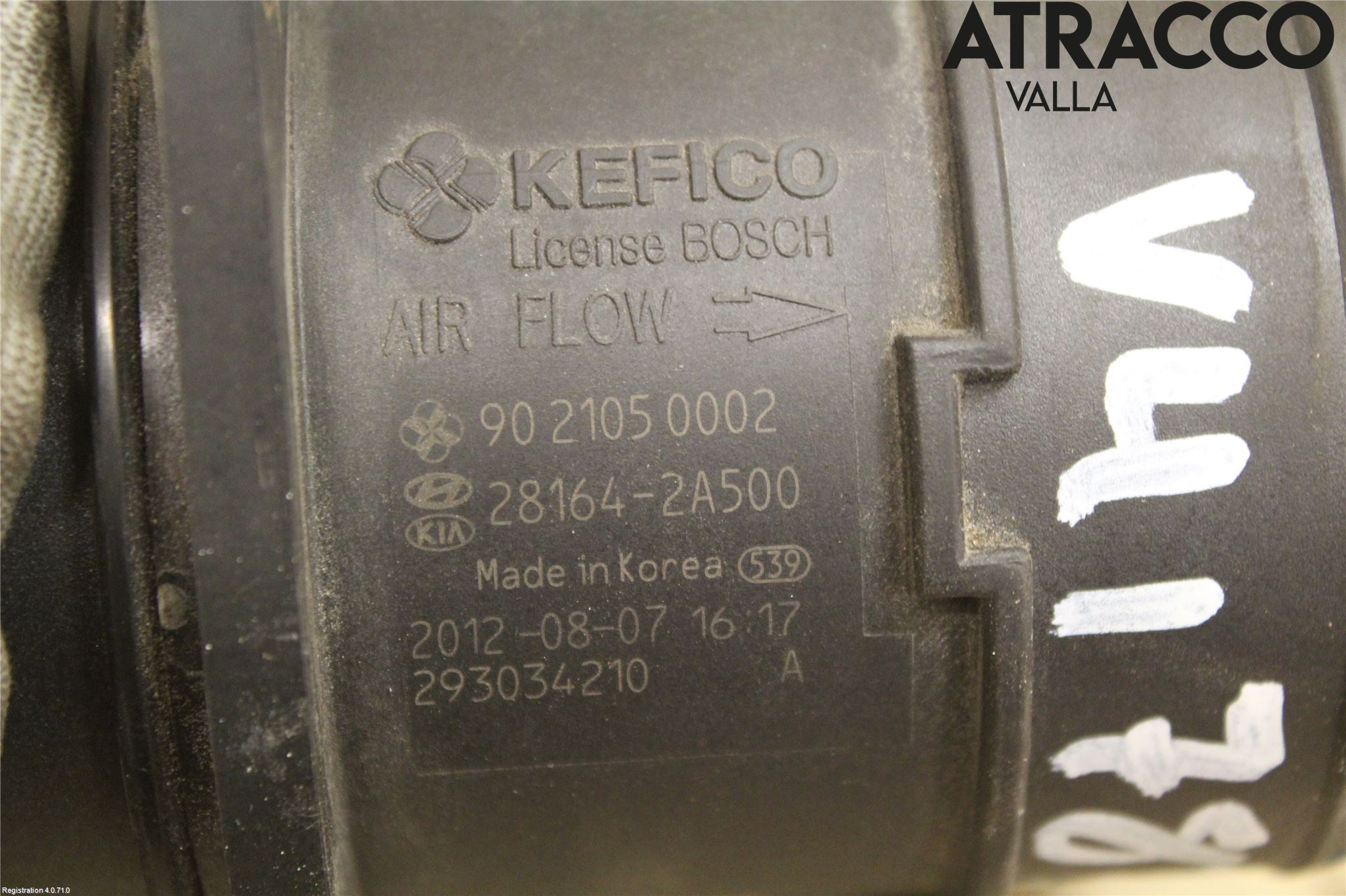 Kia CEED 12-18 Injluftmassamätare