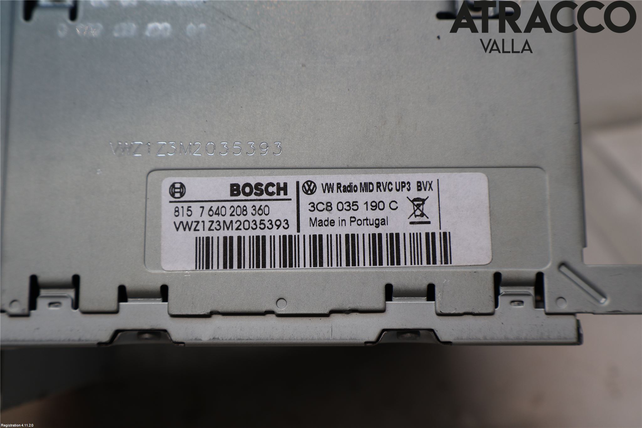 Volkswagen VW TIGUAN 07-16 Cd Radio - Multimediapanel