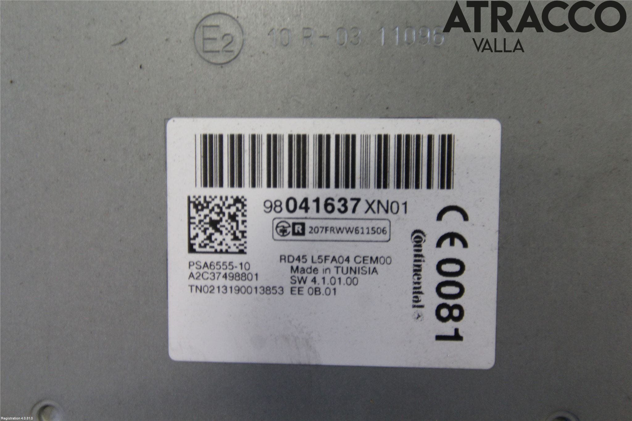 Peugeot 308 08-13 Radio