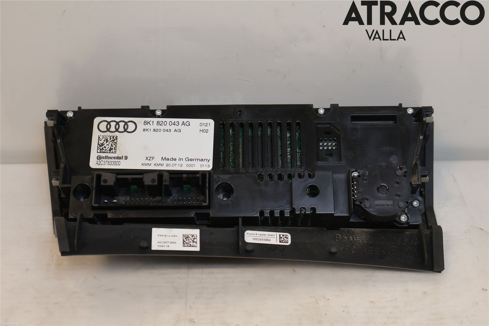 Audi A4 12-15 Ac Styrenhet Ac Manöveren