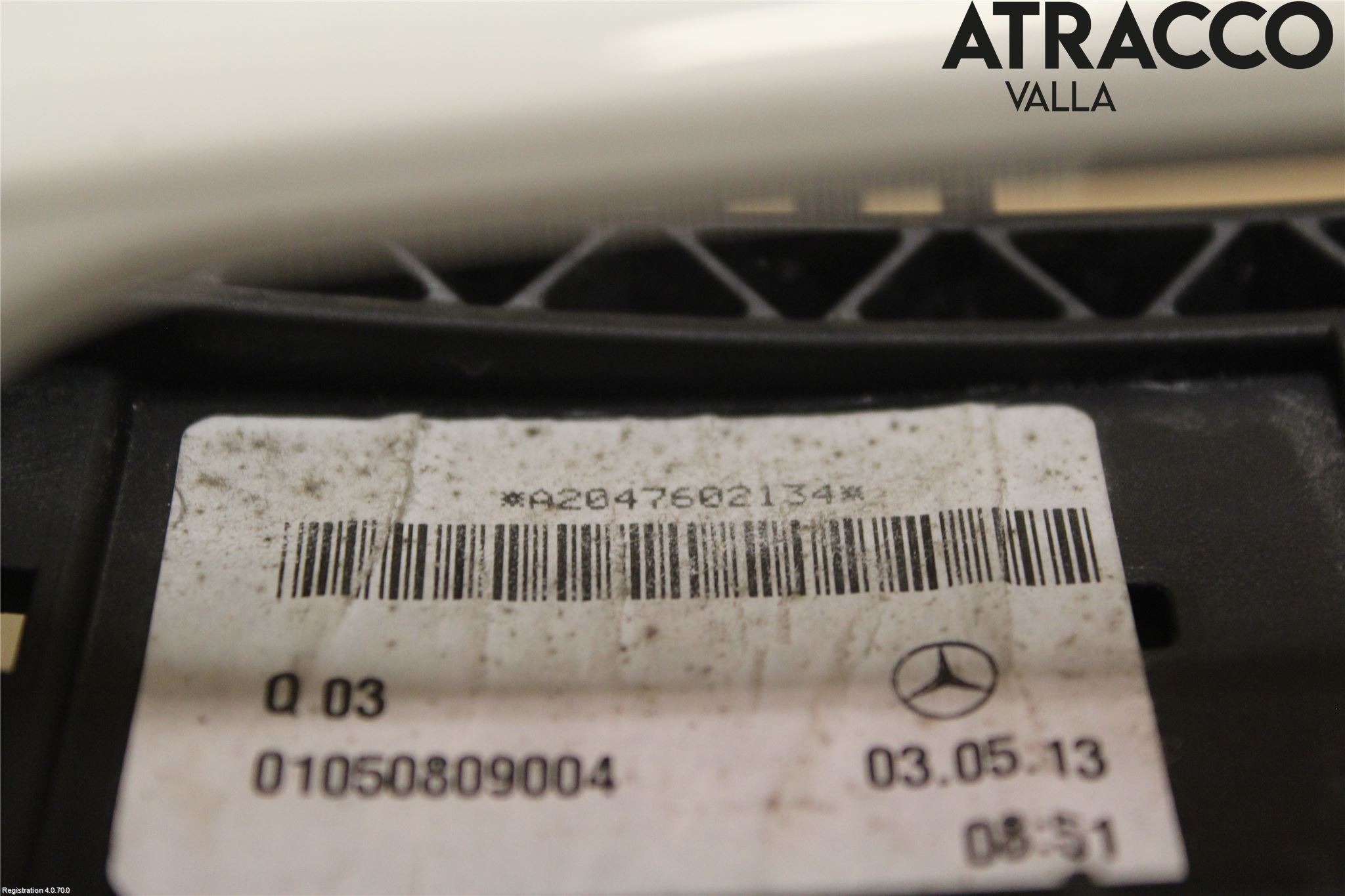 Mercedes-Benz MB C-KLASS (W204) 07-15 Dörrhandtag Yttre Vä