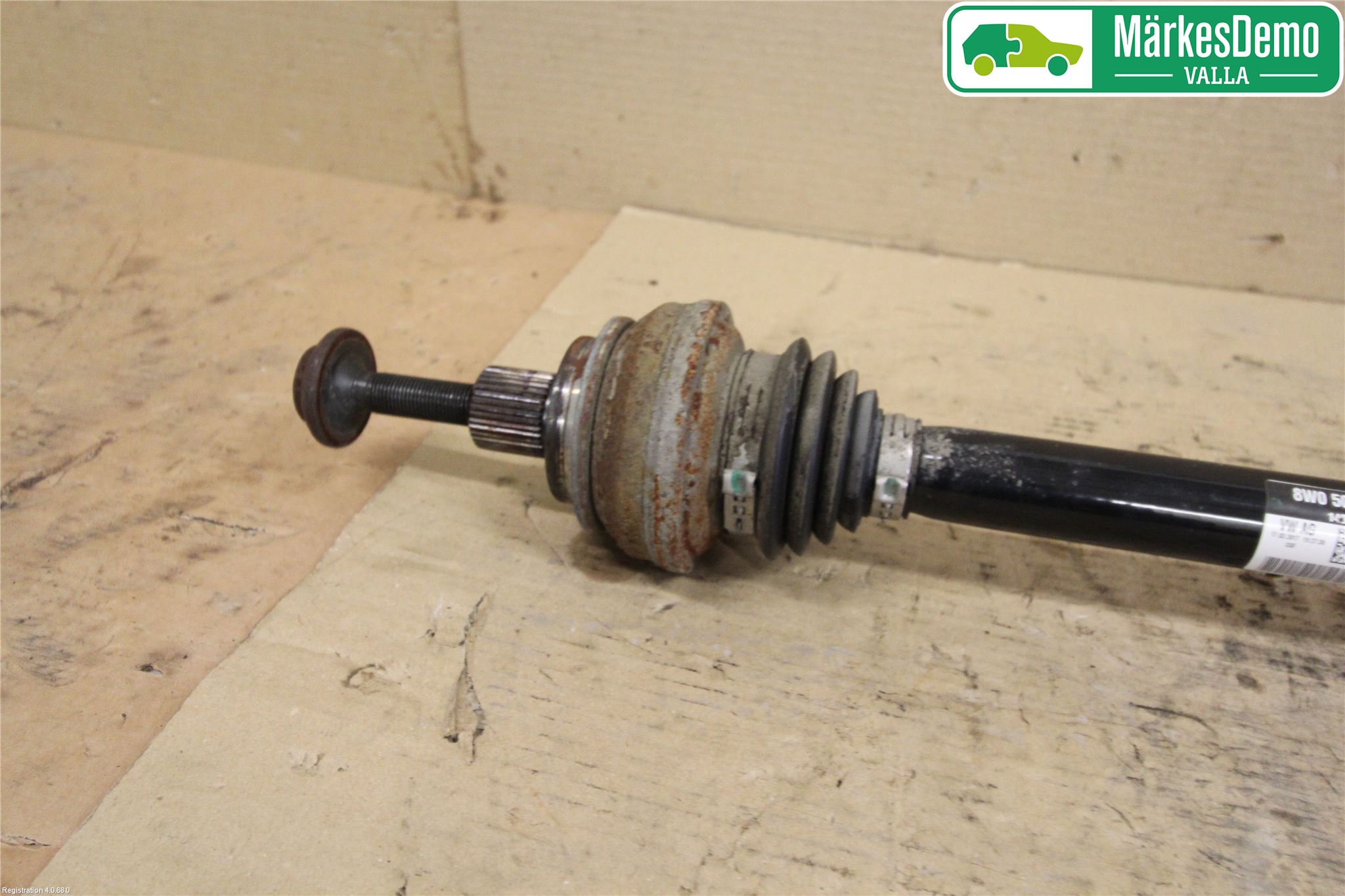 Audi A5 17- Drivaxel Bak Höger