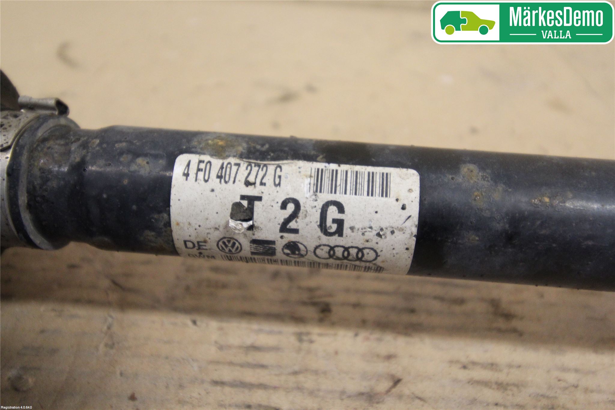 Audi A6/S6     05-11 Drivaxel Fram Höger