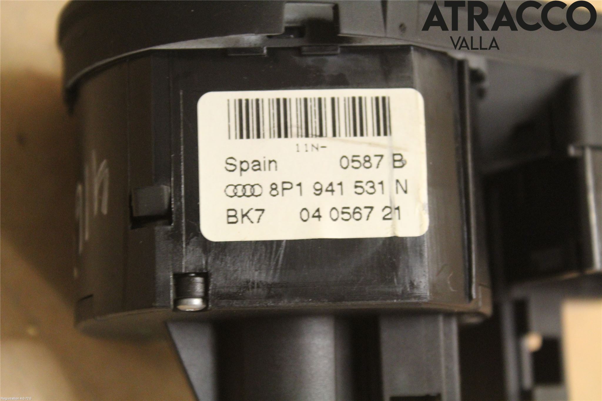 Audi A3/S3 05-13 Strömställare Ljus