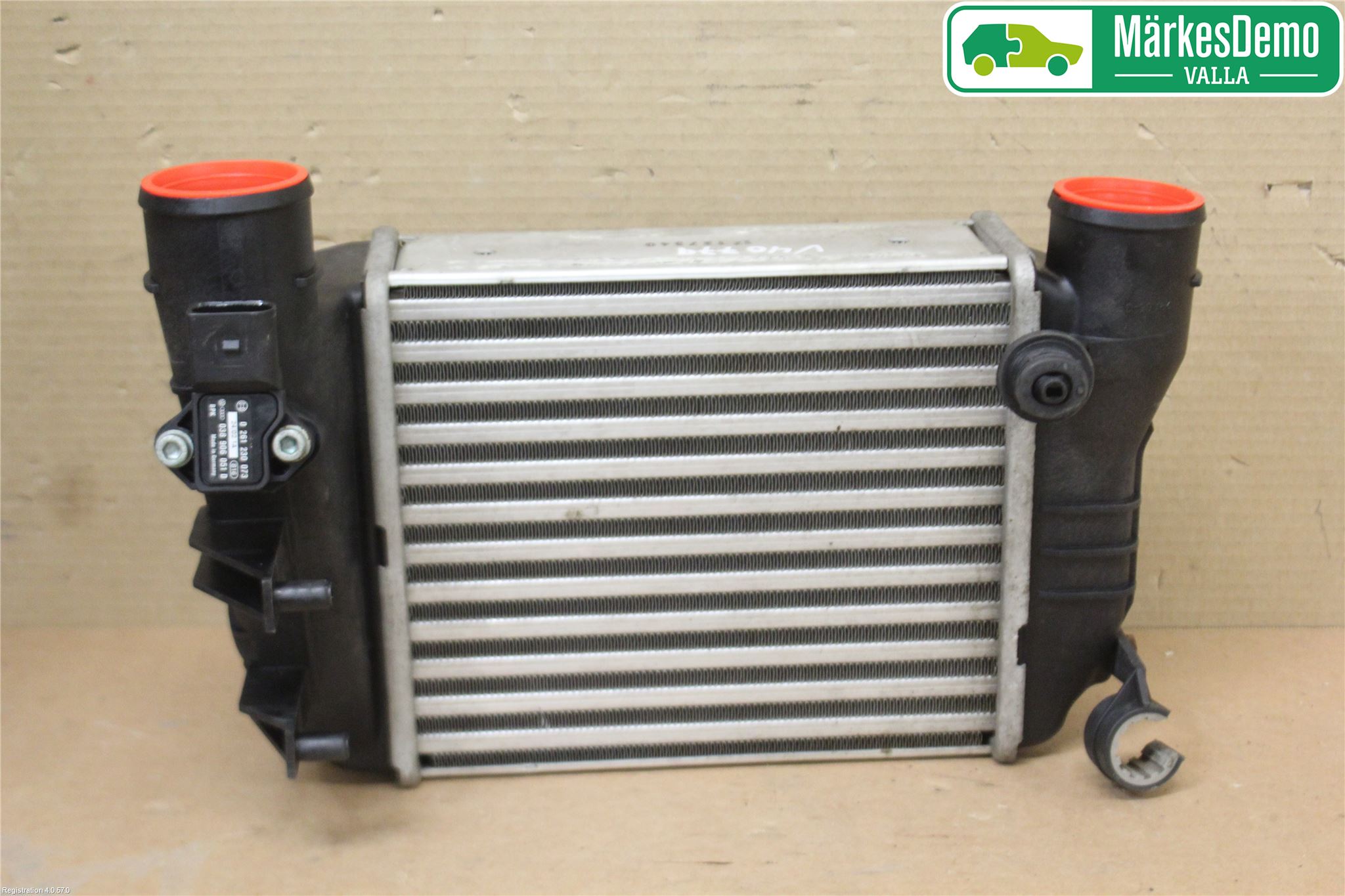 Audi A4/S4 01-05 Laddluft-Intercooler Kyl