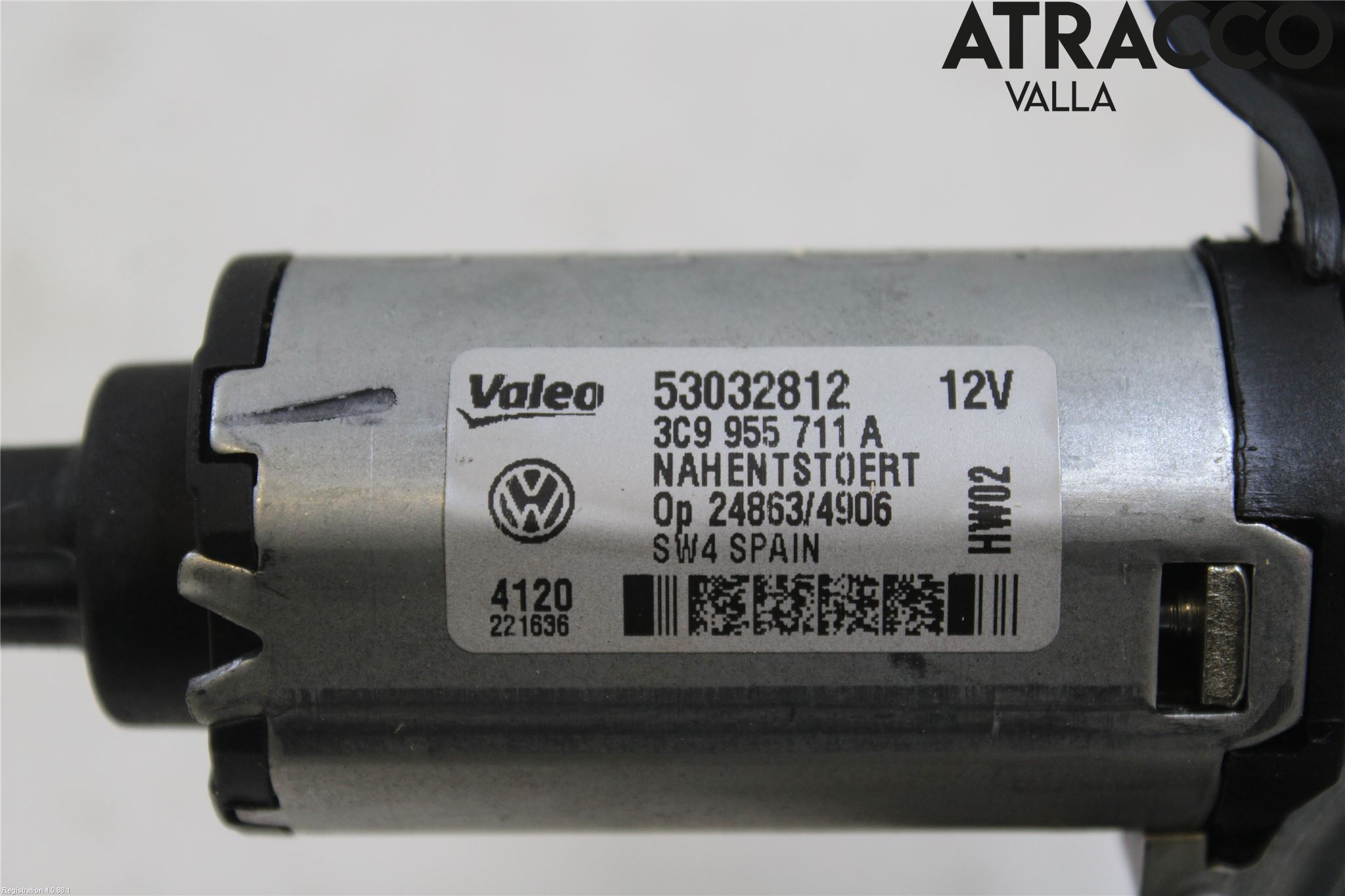 Volkswagen VW PASSAT 05-11 Torkarmotor Baklucka