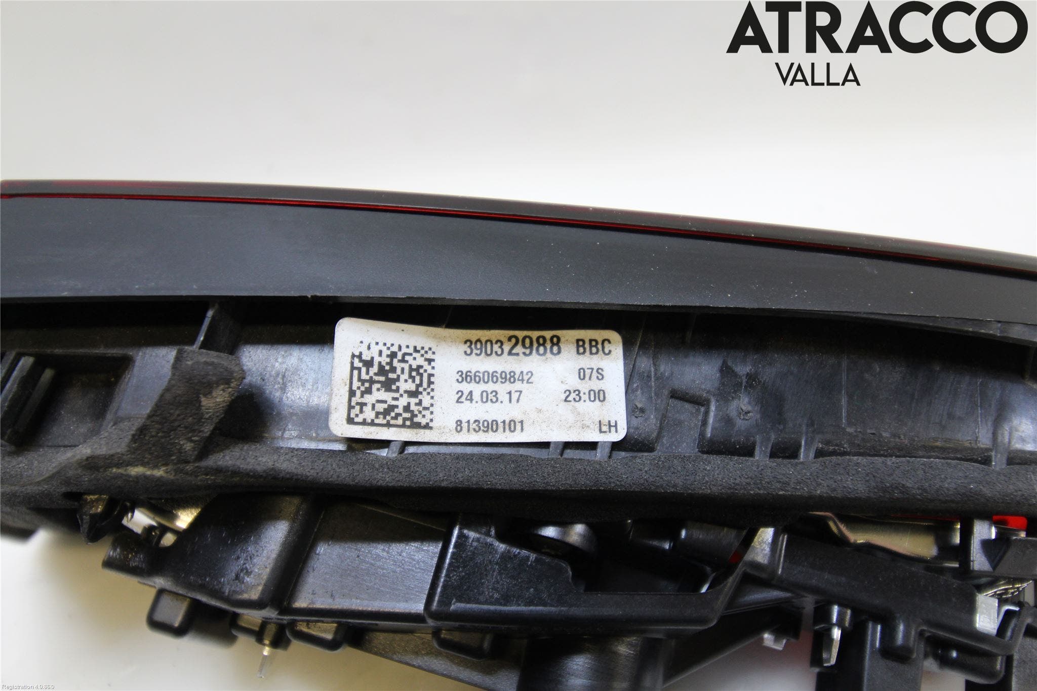 Opel ASTRA K 16-22 Bakljus Lucka Vä