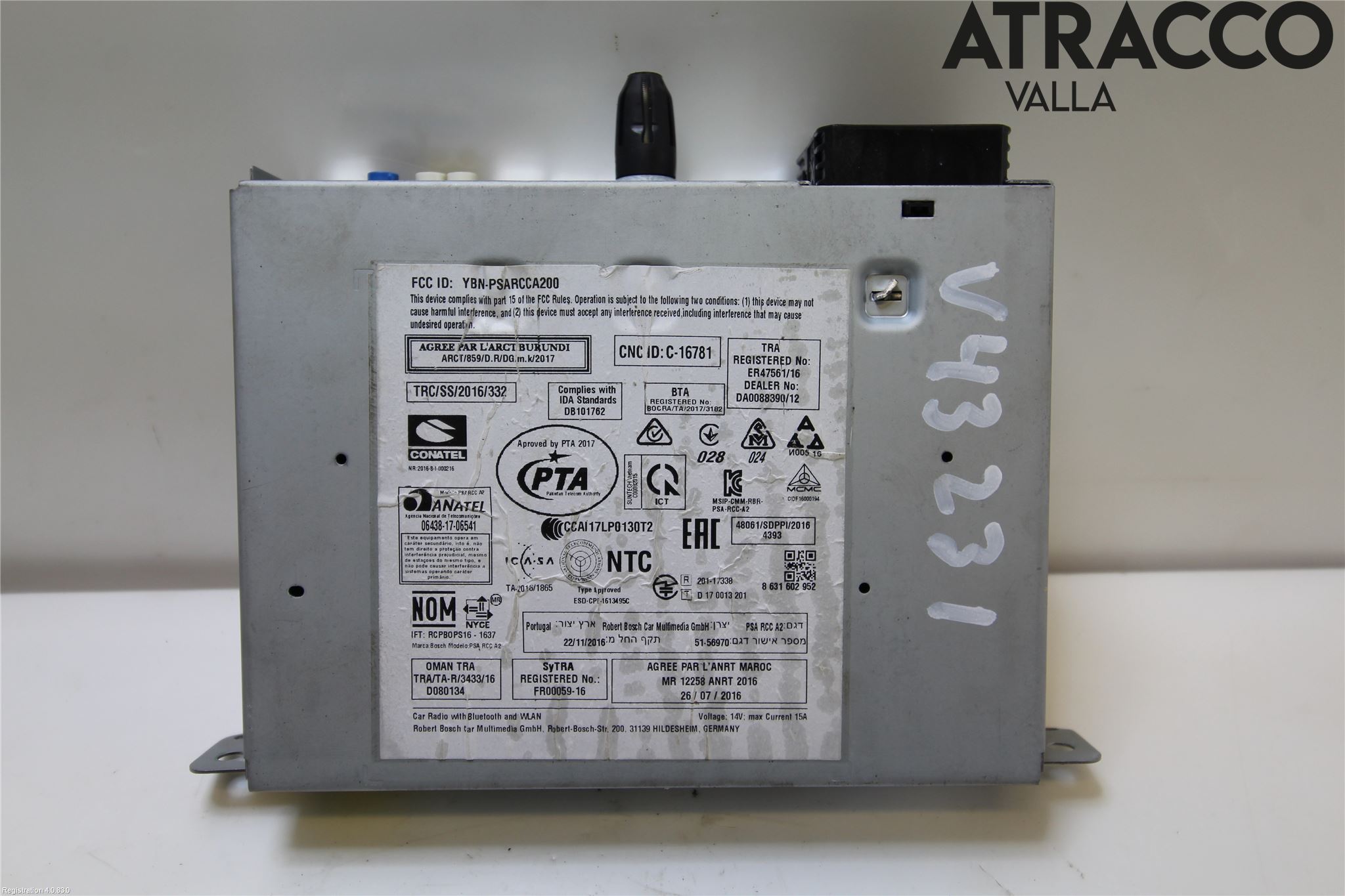 Peugeot 2008 13-20 Radio