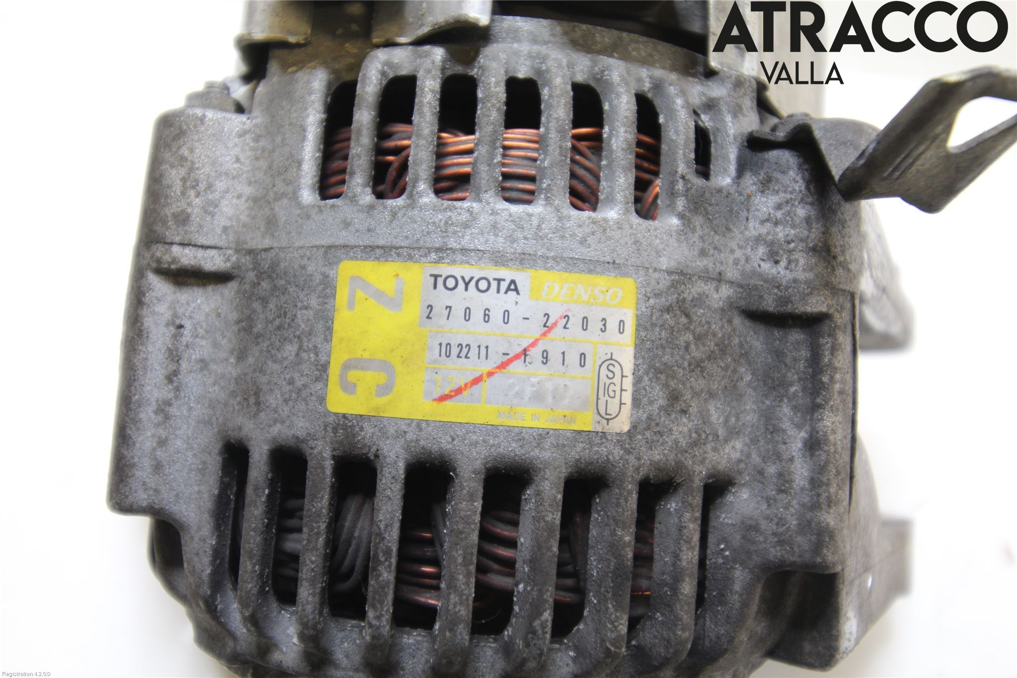 Toyota COROLLA 02-07 Generator